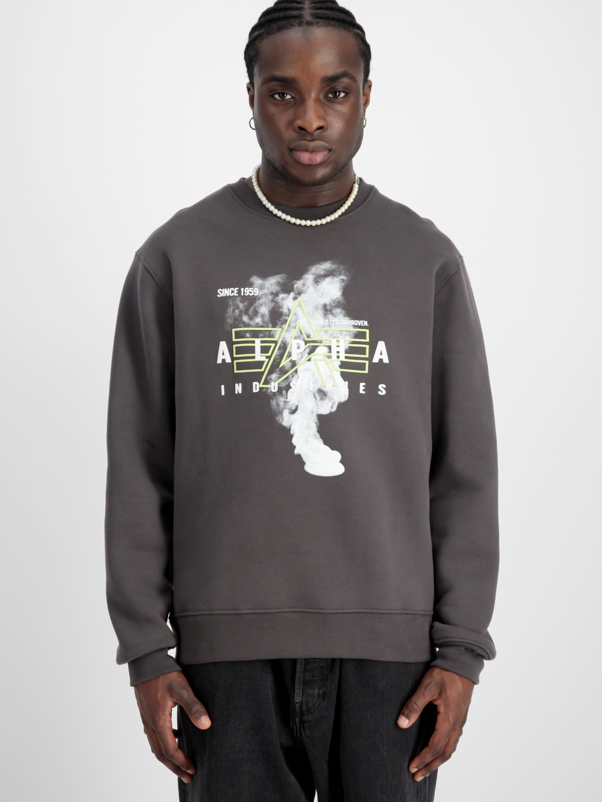 Smoke Logo Sweatshirt