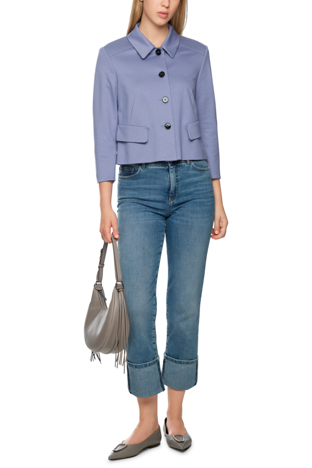 Jacke-Jacken & Mäntel-Marc Cain-OUTLET-34-bluish violet-ARCHIVIST-ARCHIVE-SALE