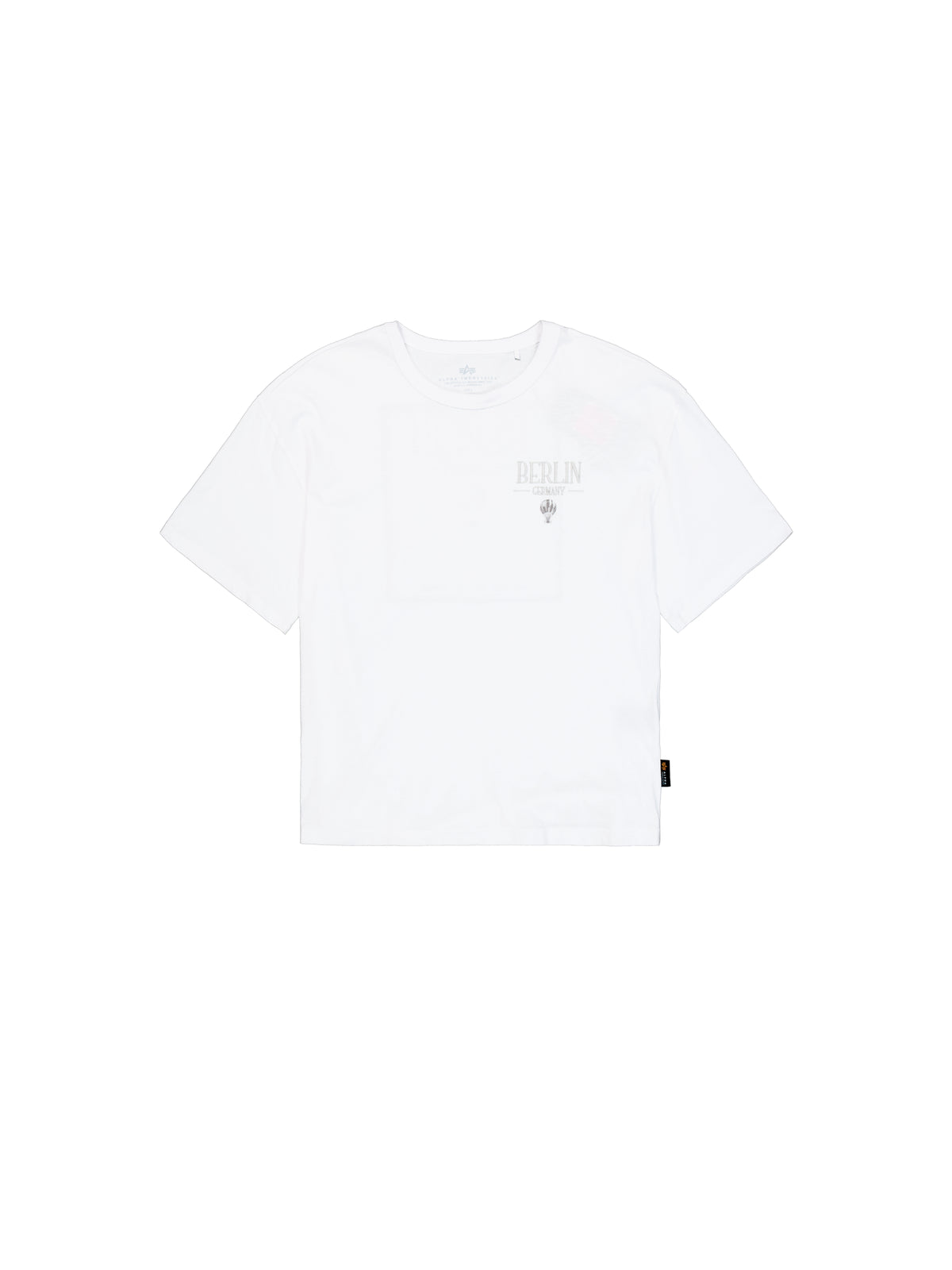 Berlin Candy Bomber Backprint T-Shirt-Shirts-Alpha Industries-OUTLET-ARCHIVIST-ARCHIVE-SALE