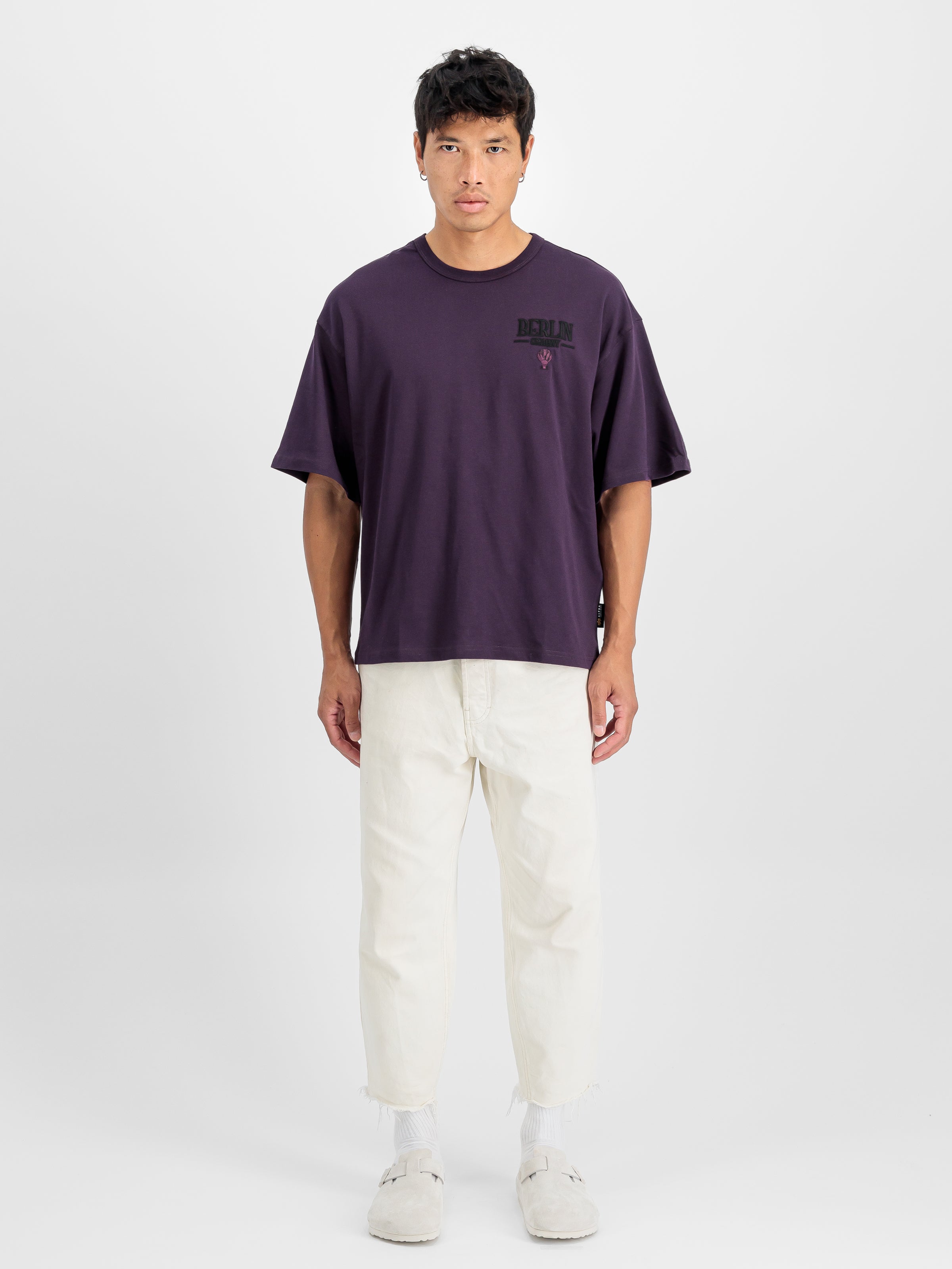 Berlin Candy Bomber Backprint T-Shirt-Shirts-Alpha Industries-OUTLET-ARCHIVIST-ARCHIVE-SALE