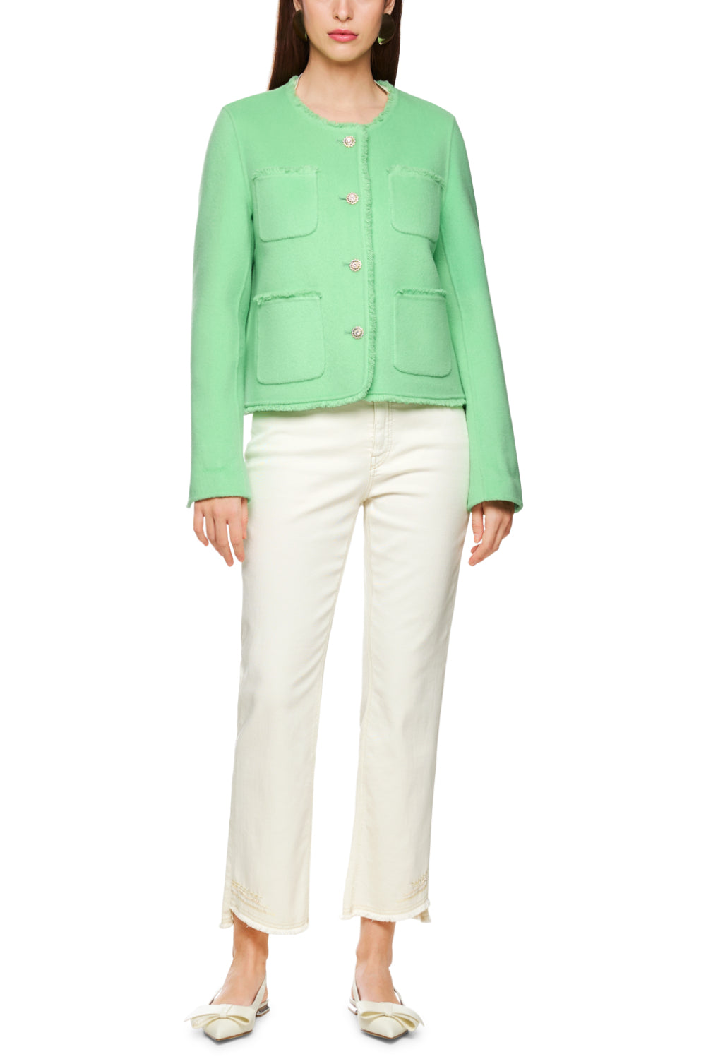 Outdoor-Jacke-Jacken & Mäntel-Marc Cain-OUTLET-34-pistachio macaron-ARCHIVIST-ARCHIVE-SALE