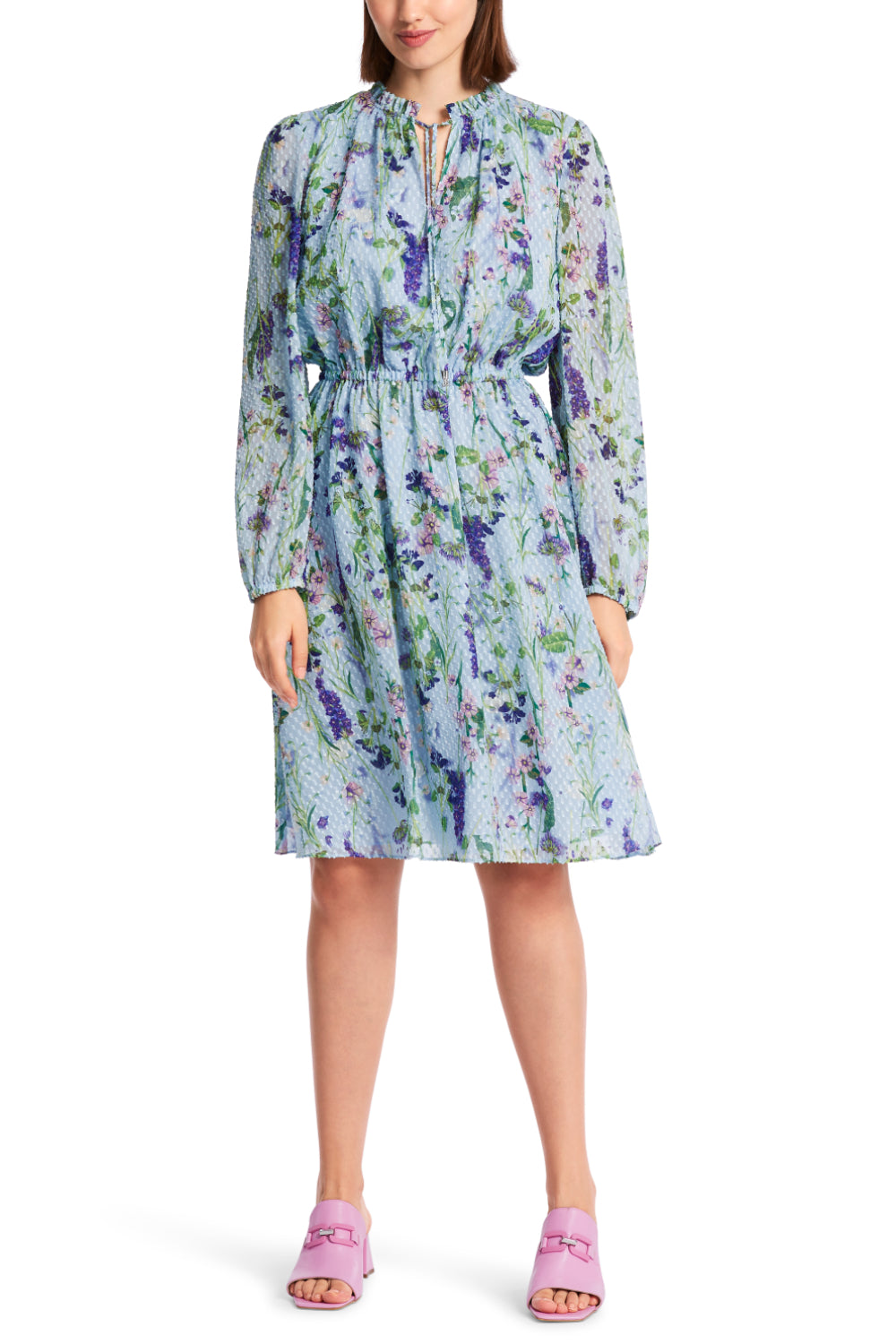 Kleid-Kleider & Röcke-Marc Cain-OUTLET-34-soft summer sky-ARCHIVIST-ARCHIVE-SALE
