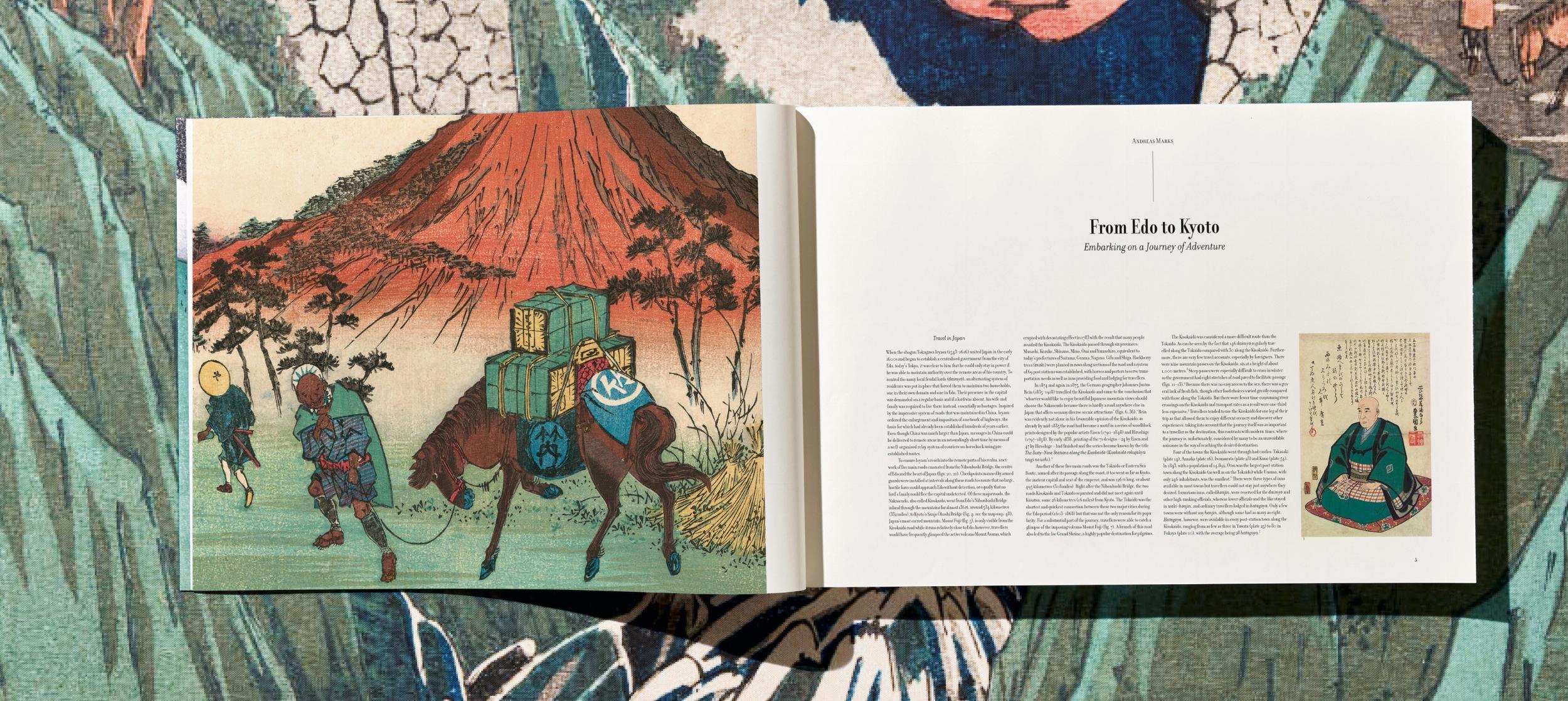 Taschen-Hiroshige & Eisen. The Sixty-Nine Stations along the Kisokaido (German, French, English)-Art-Black-Deal-Outlet-by-ARCHIVIST