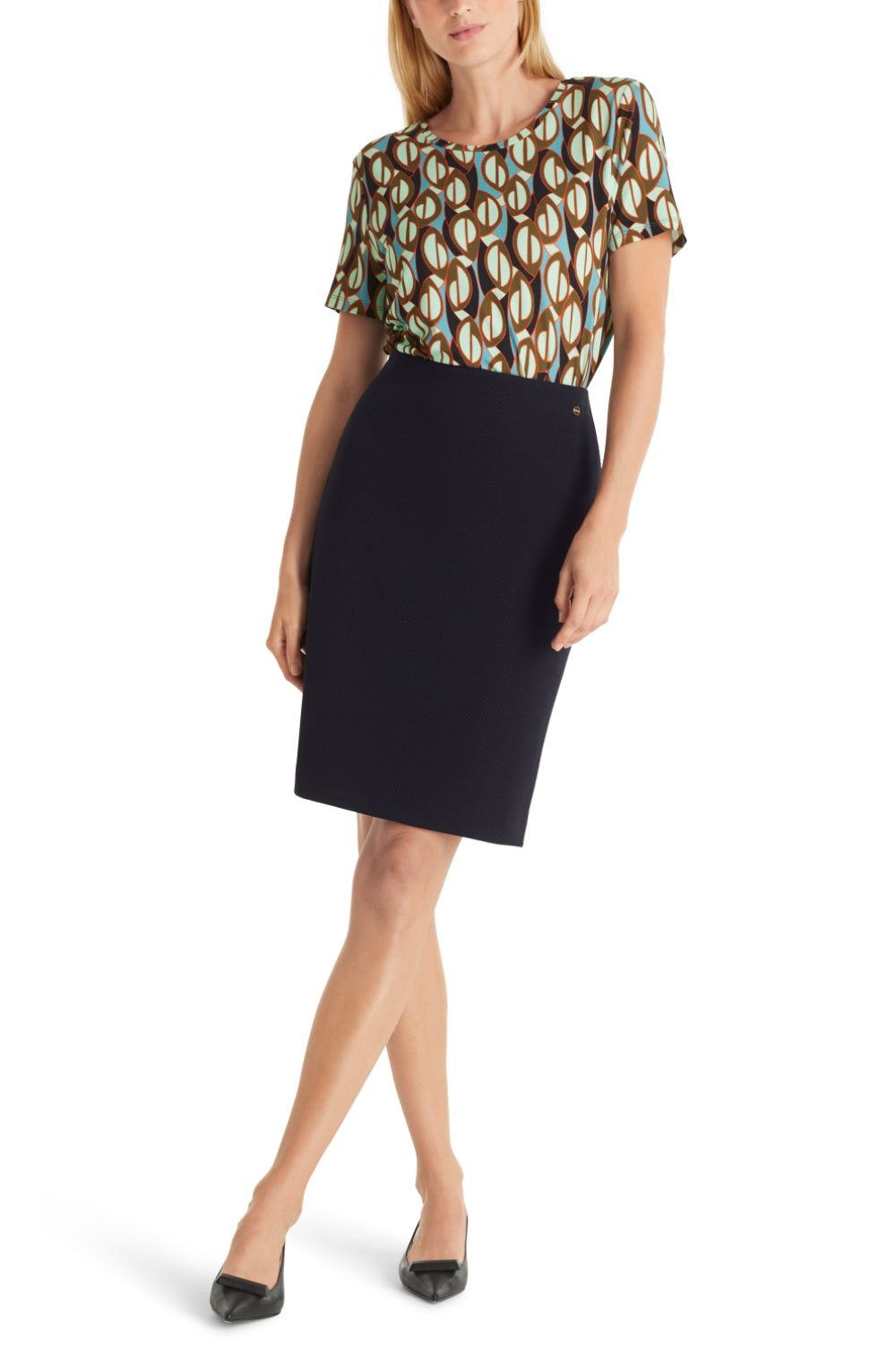 Rock-Kleider & Röcke-Marc Cain-OUTLET-34-midnight blue-ARCHIVIST-ARCHIVE-SALE
