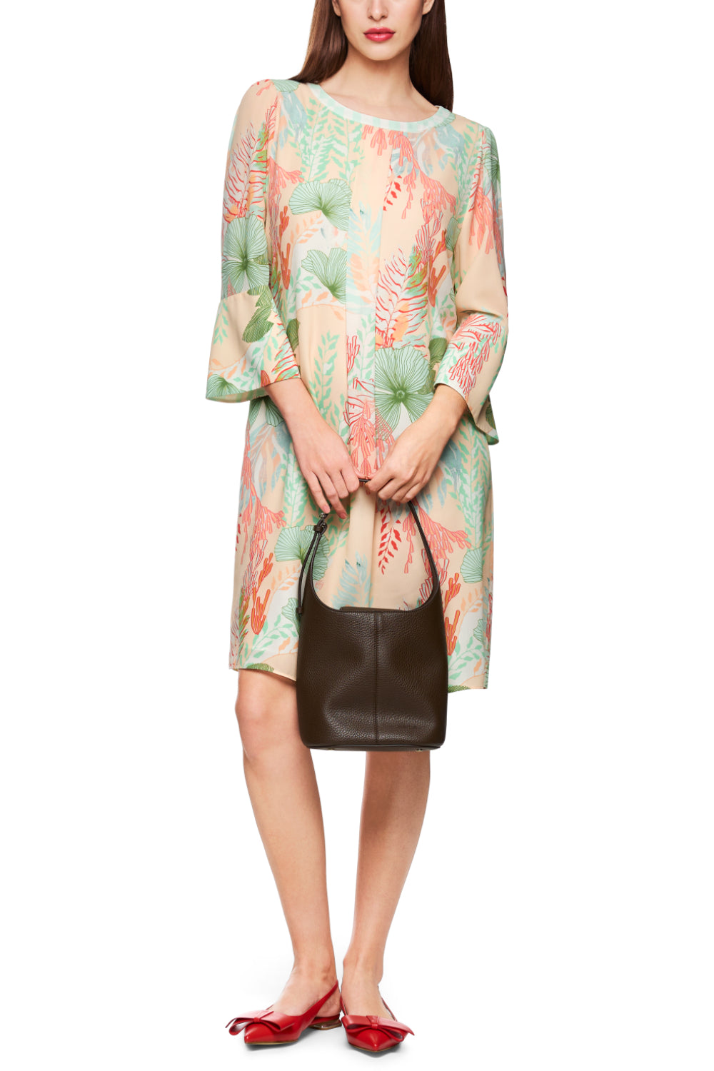Kleid-Kleider & Röcke-Marc Cain-OUTLET-34-bright ecru-ARCHIVIST-ARCHIVE-SALE