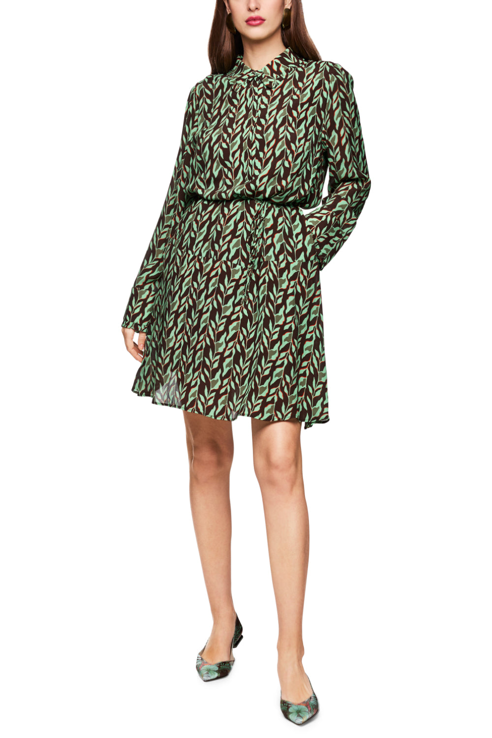 Kleid-Hemden & Blusen-Marc Cain-OUTLET-34-dark wood-ARCHIVIST-ARCHIVE-SALE