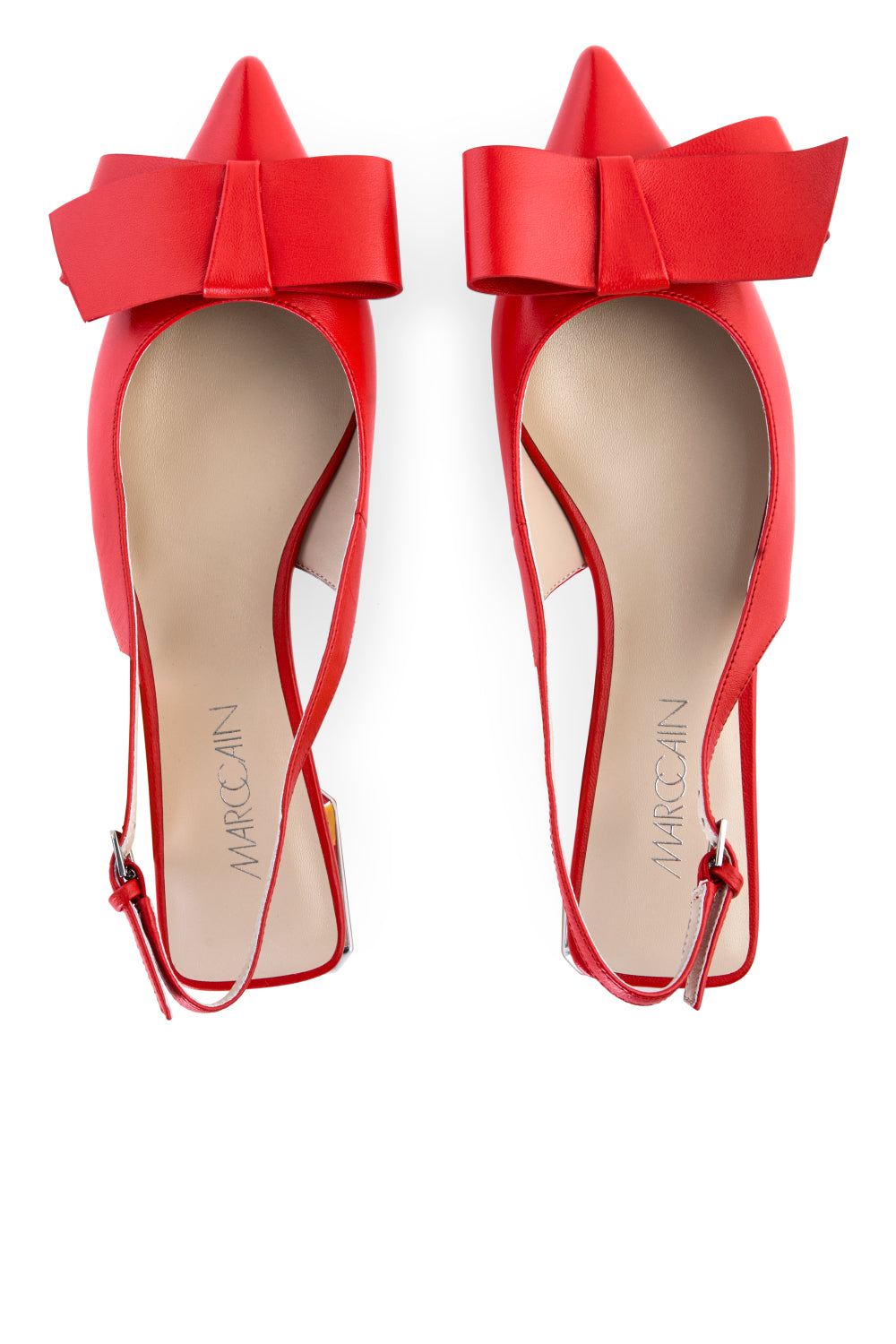Ballerina-Flache Schuhe-Marc Cain-OUTLET-36-soft red-ARCHIVIST-ARCHIVE-SALE