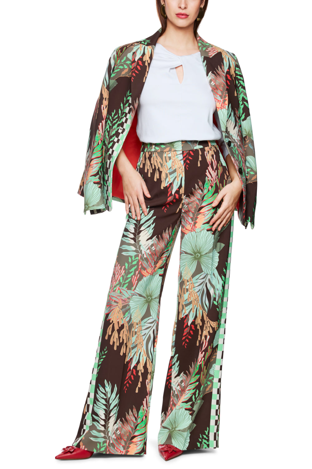 Hose WAUKEE-Hosen-Marc Cain-OUTLET-34-dark wood-ARCHIVIST-ARCHIVE-SALE