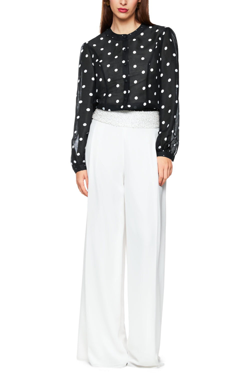 Bluse-Hemden & Blusen-Marc Cain-OUTLET-42-black and white-ARCHIVIST-ARCHIVE-SALE