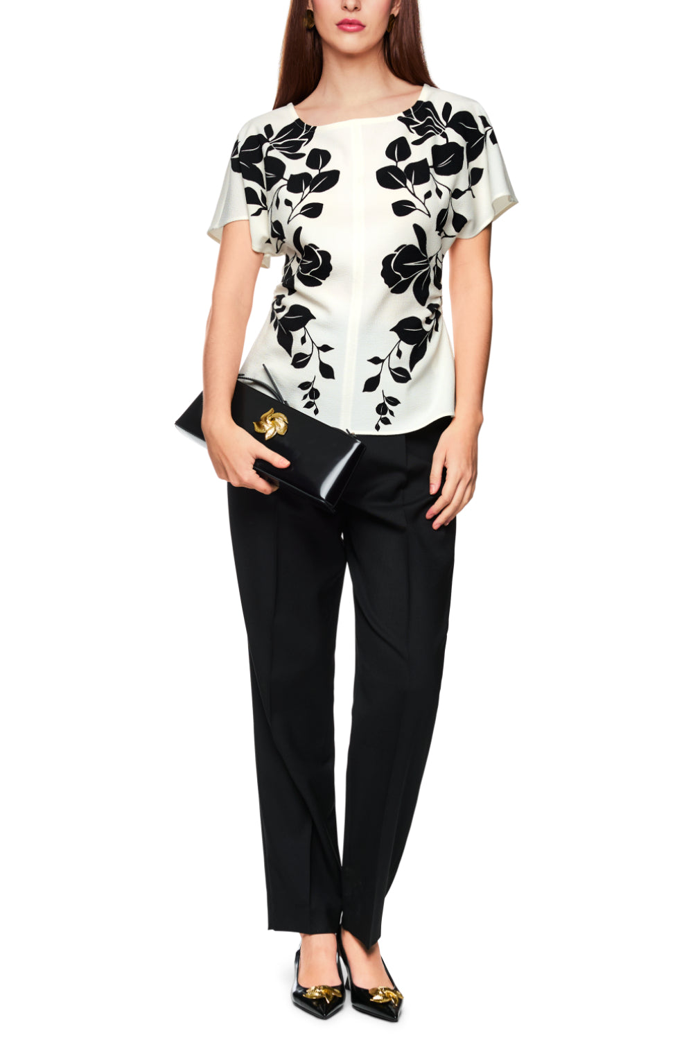 Bluse-Hemden & Blusen-Marc Cain-OUTLET-34-white and black-ARCHIVIST-ARCHIVE-SALE