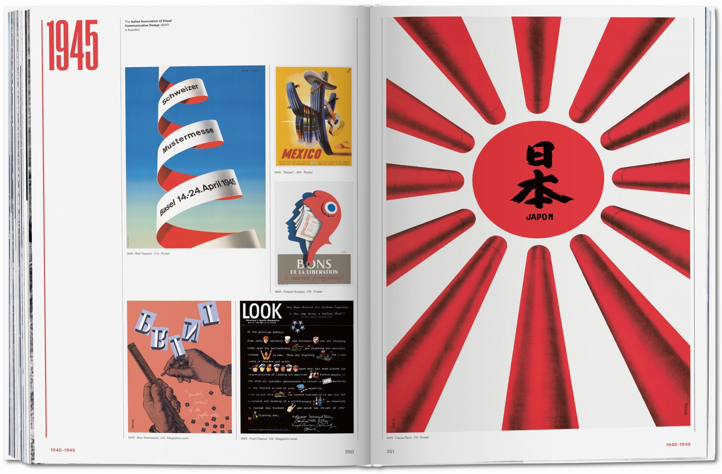 Taschen-The History of Graphic Design. Vol. 1. 1890–1959 (German, French, English)-Graphic Design-Black-Deal-Outlet-by-ARCHIVIST