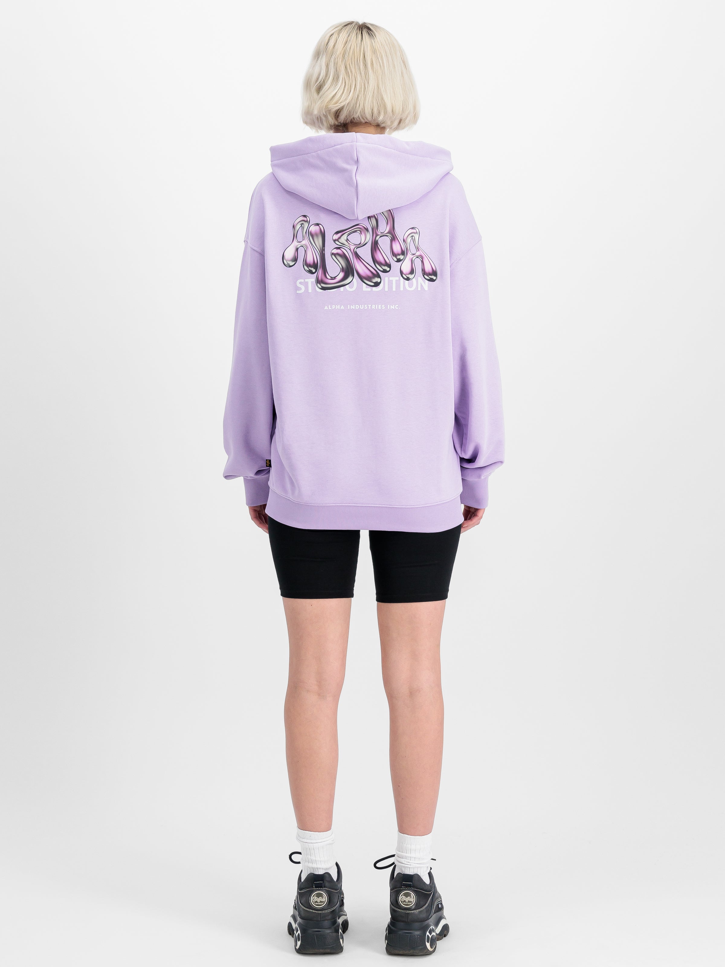 Studio Edition Backprint Hoodie Women-Strick & Pullover-Alpha Industries-OUTLET-ARCHIVIST-ARCHIVE-SALE