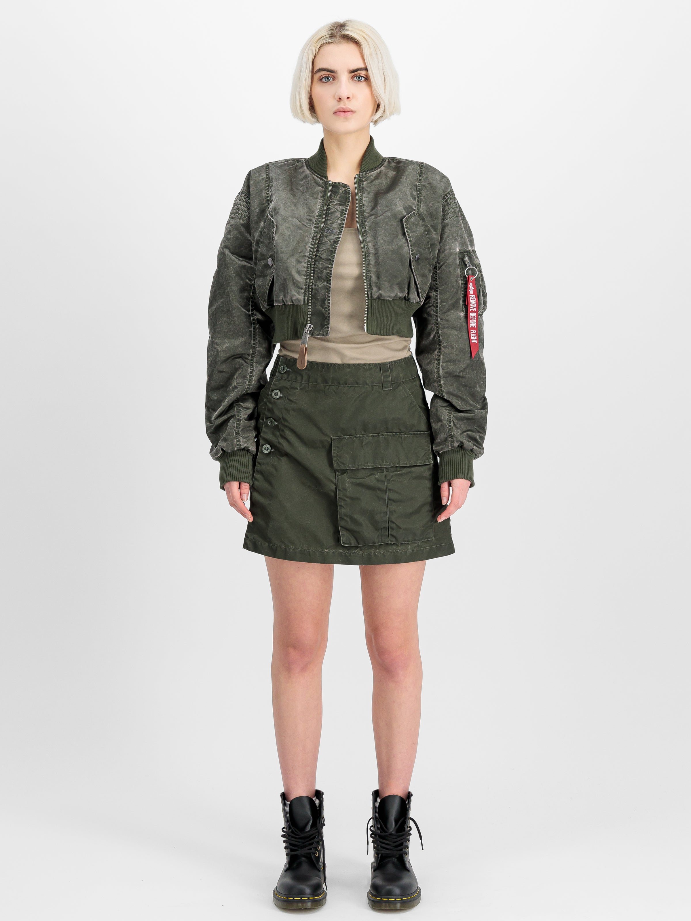 Vintage Mini Skirt-Kleider & Röcke-Alpha Industries-OUTLET-ARCHIVIST-ARCHIVE-SALE