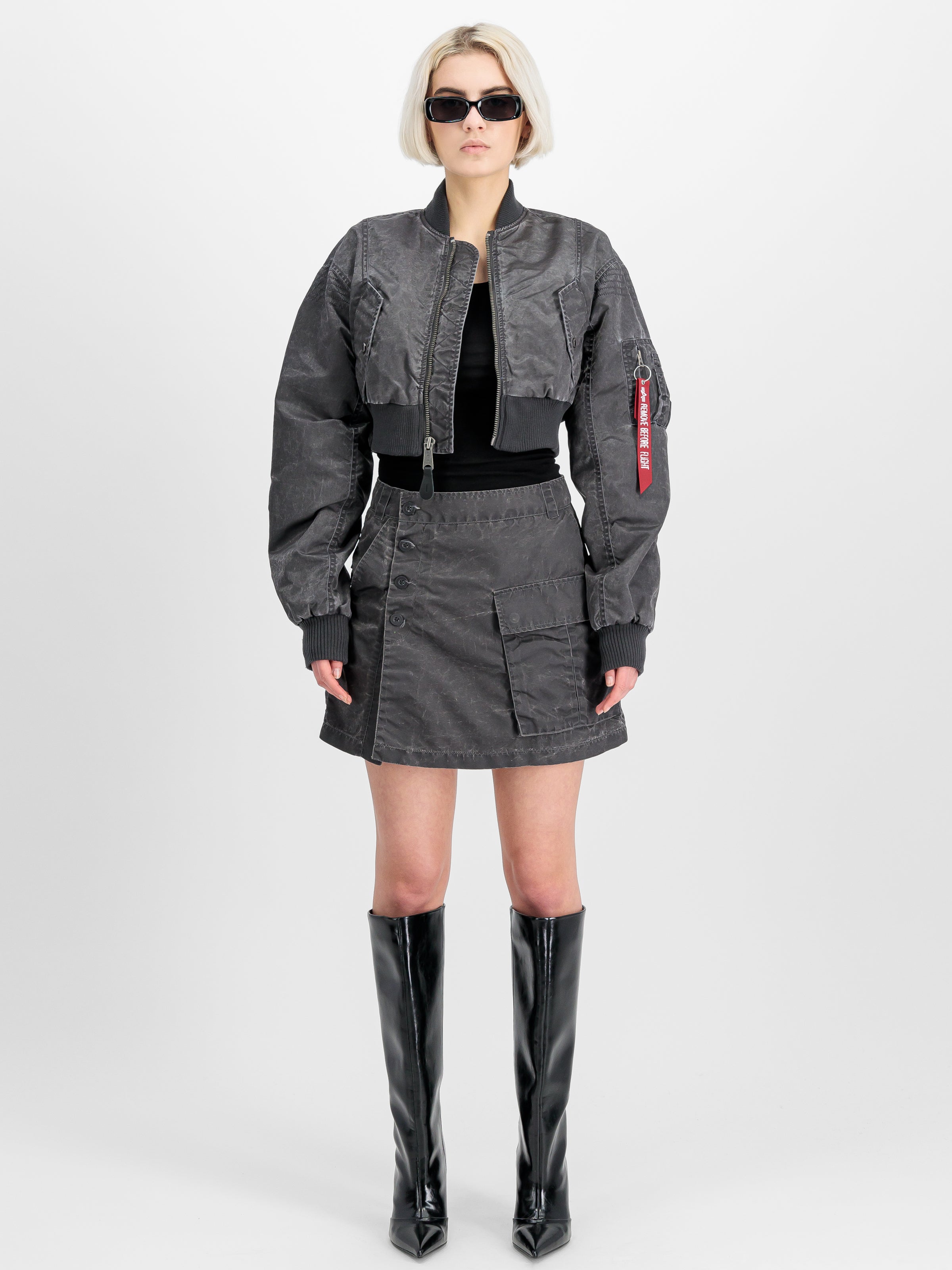 Vintage Mini Skirt-Kleider & Röcke-Alpha Industries-OUTLET-ARCHIVIST-ARCHIVE-SALE