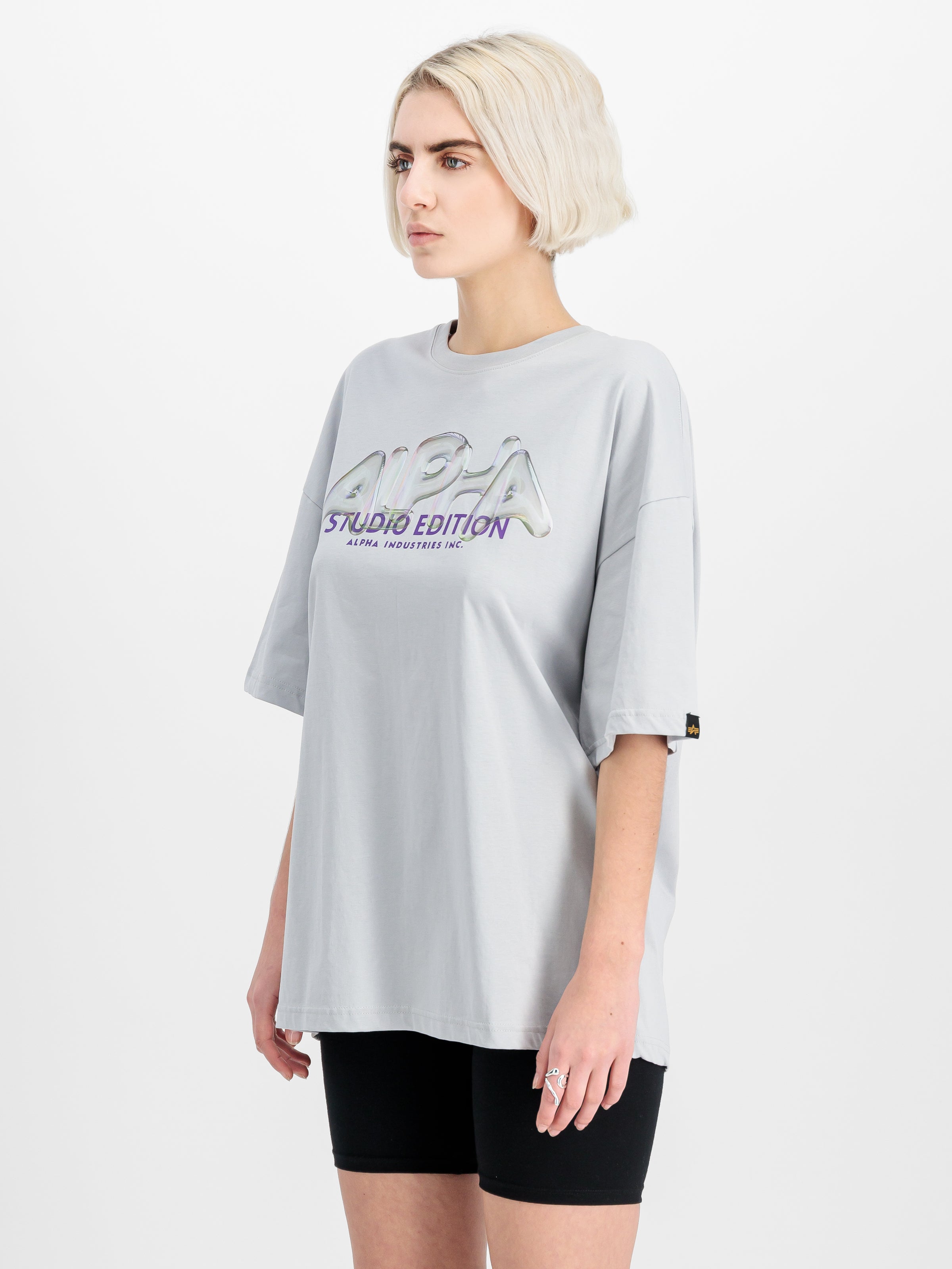 Studio Edition Vibe T-Shirt Women-Shirts-Alpha Industries-OUTLET-ARCHIVIST-ARCHIVE-SALE
