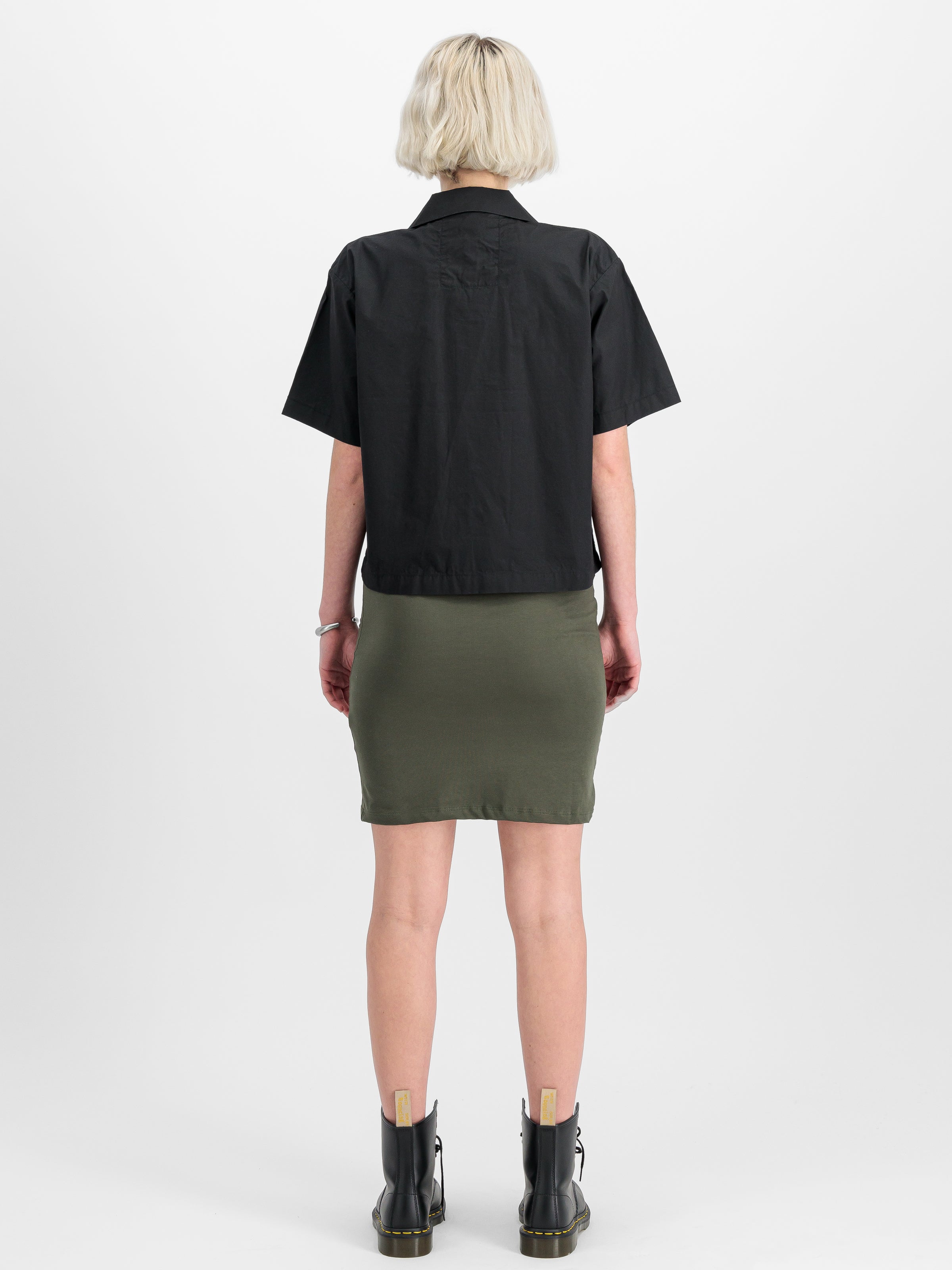 Short Sleeve Cargo Shirt Women-Shirts-Alpha Industries-OUTLET-ARCHIVIST-ARCHIVE-SALE