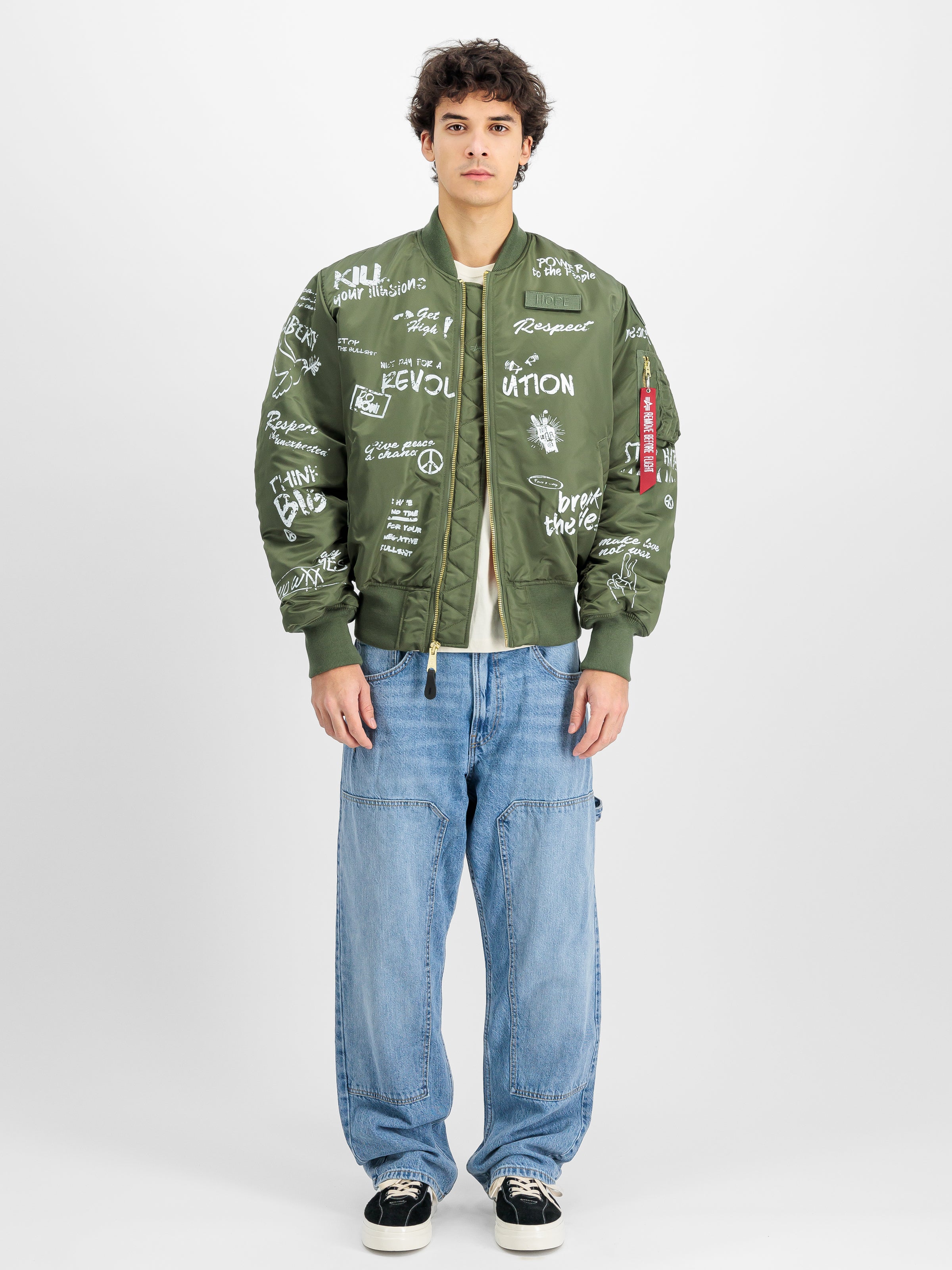 MA-1 Peace Bomber Jacket