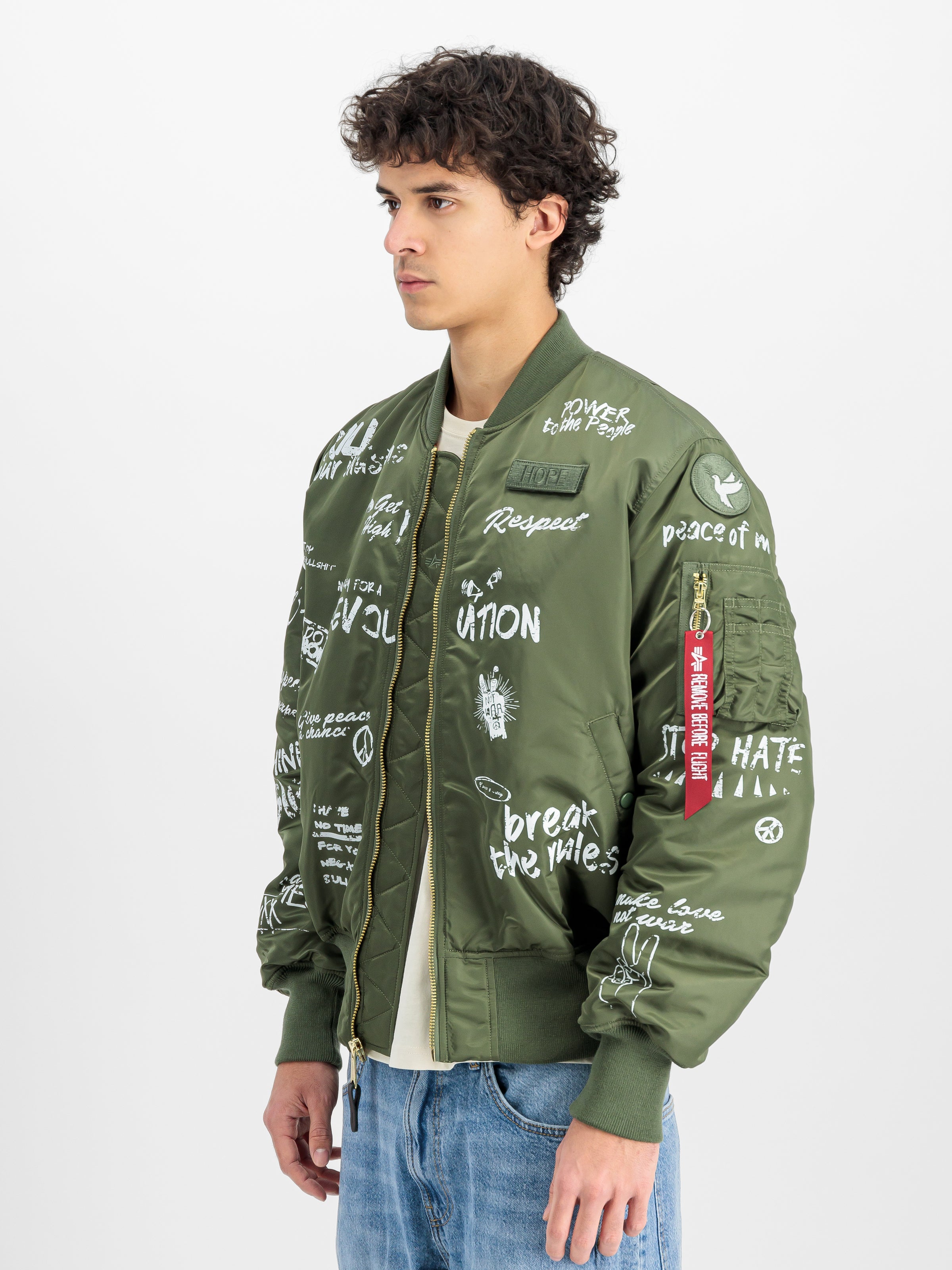 MA-1 Peace Bomber Jacket