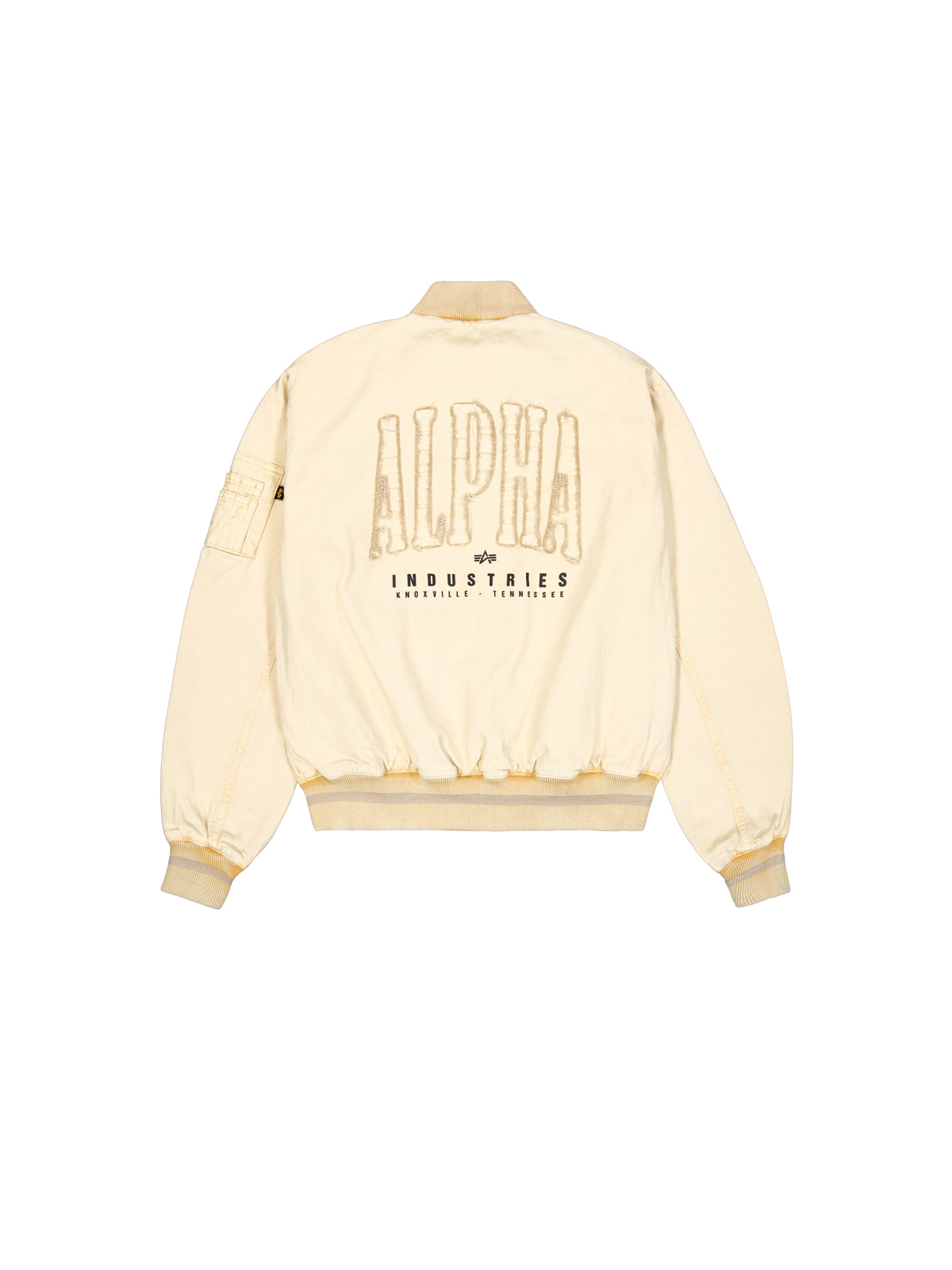 Coach Back Embroidery Light Bomber Jacket