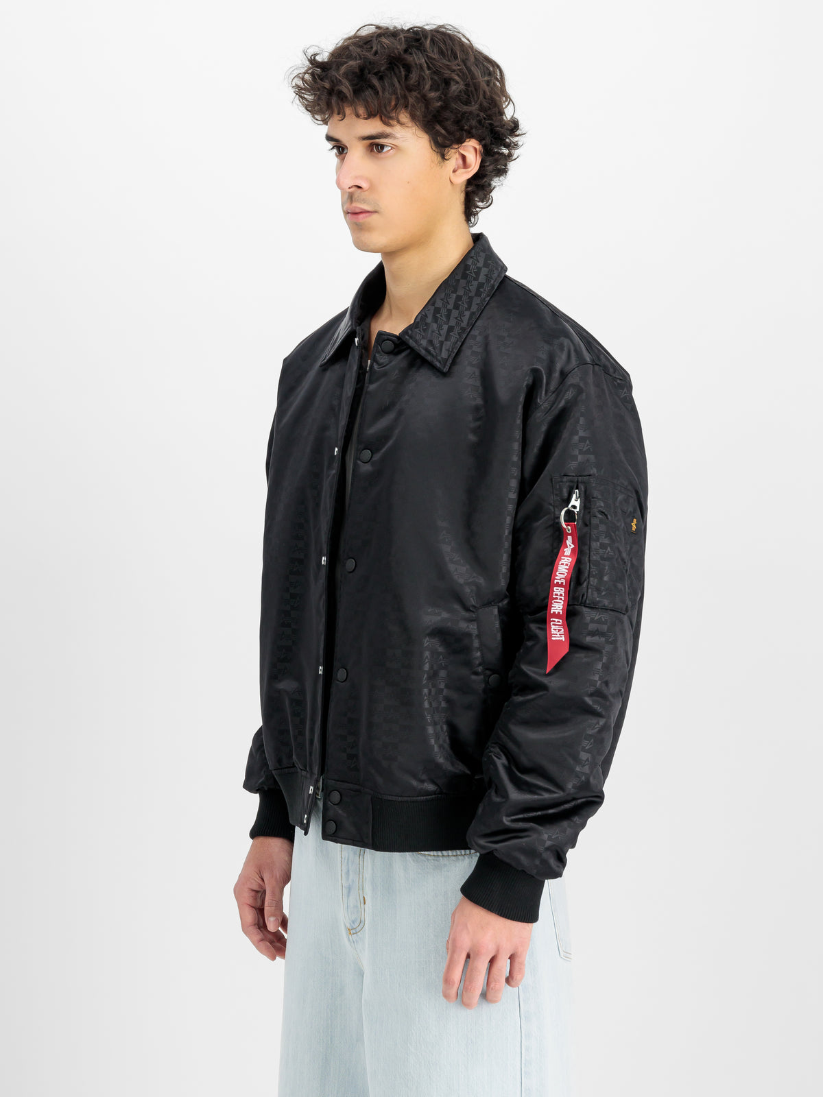 Coach Logo Bomber Jacket