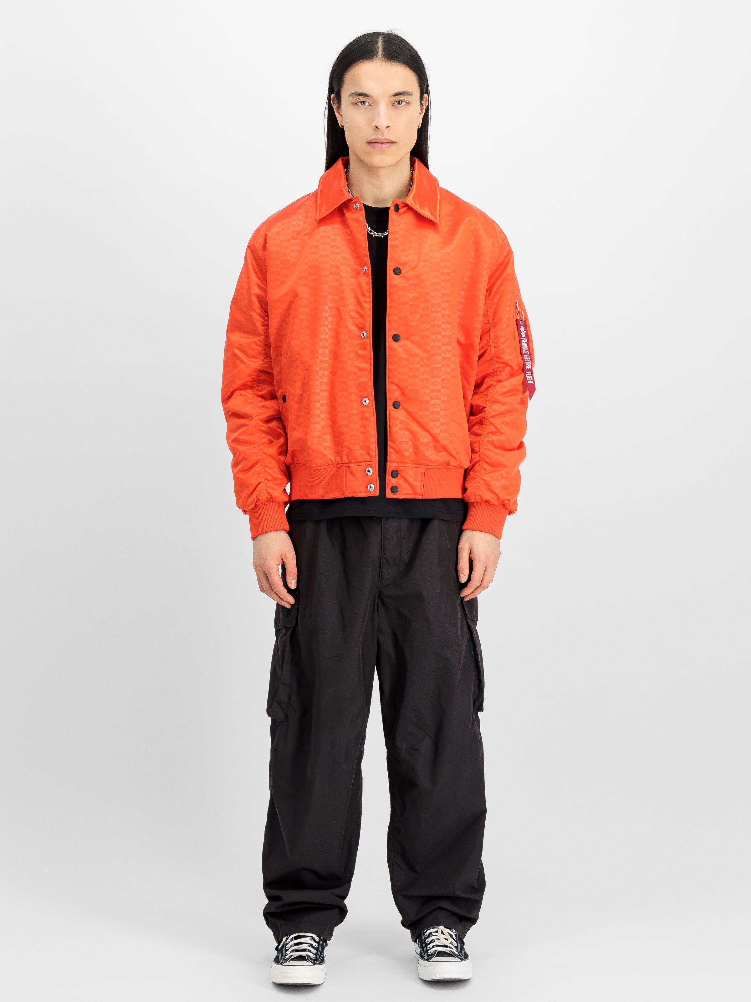 Coach Logo Bomber Jacket-Jacken & Mäntel-Alpha Industries-OUTLET-ARCHIVIST-ARCHIVE-SALE