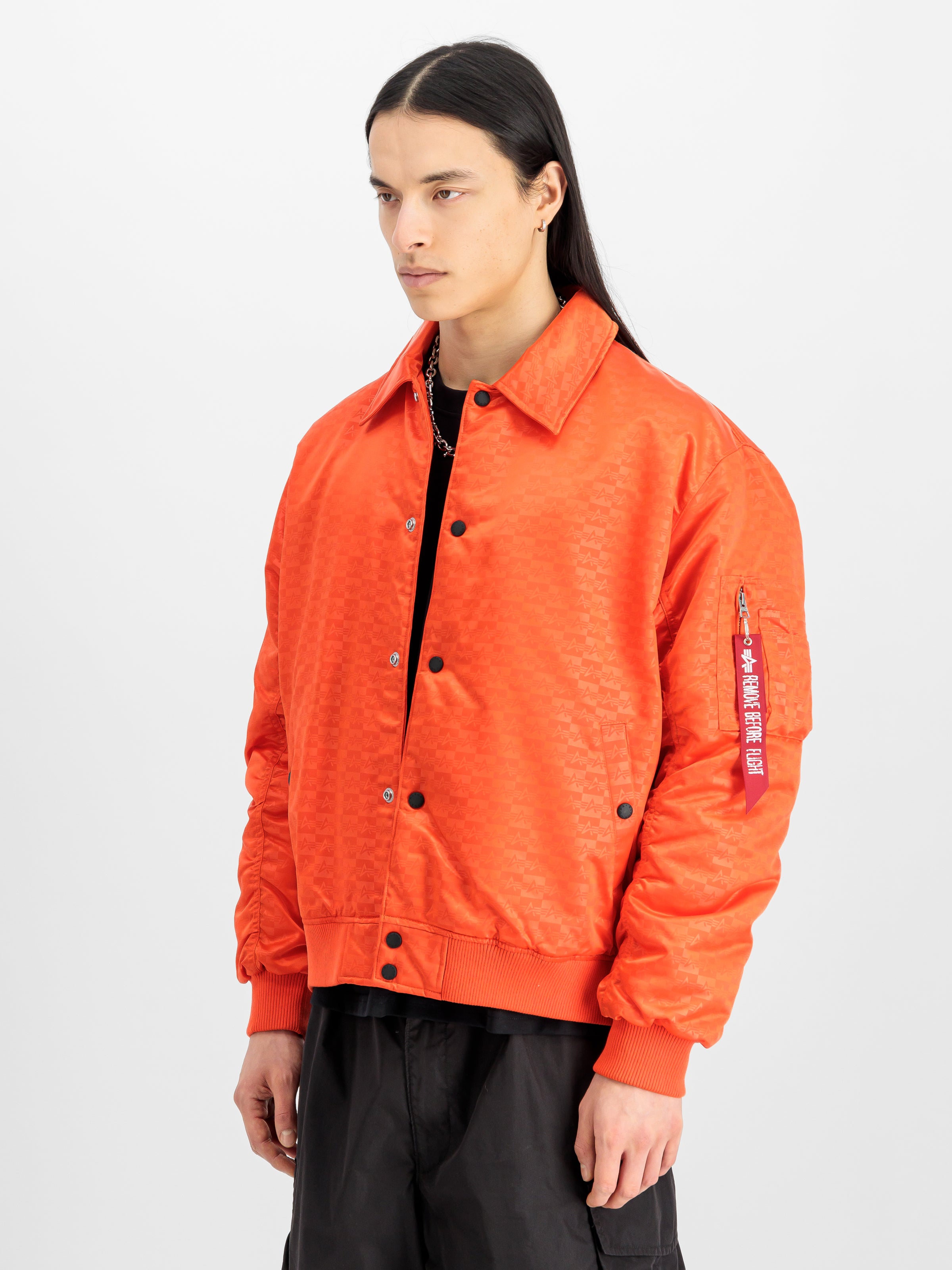 Coach Logo Bomber Jacket-Jacken & Mäntel-Alpha Industries-OUTLET-ARCHIVIST-ARCHIVE-SALE