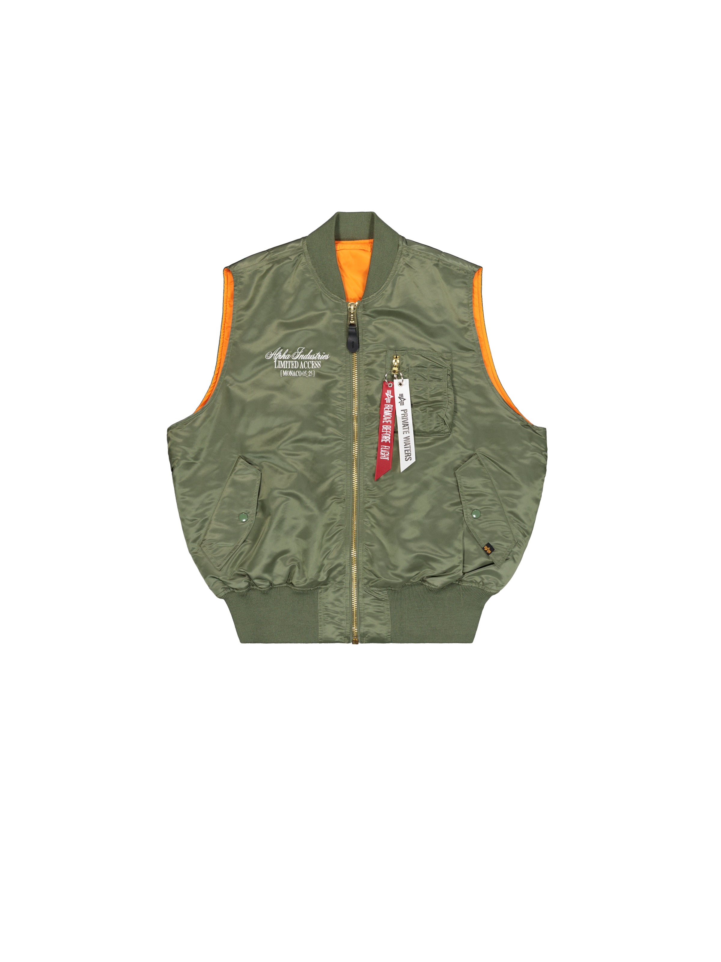 Monaco Grand Prix Private Waters MA-1 Vest-Jacken & Mäntel-Alpha Industries-OUTLET-ARCHIVIST-ARCHIVE-SALE