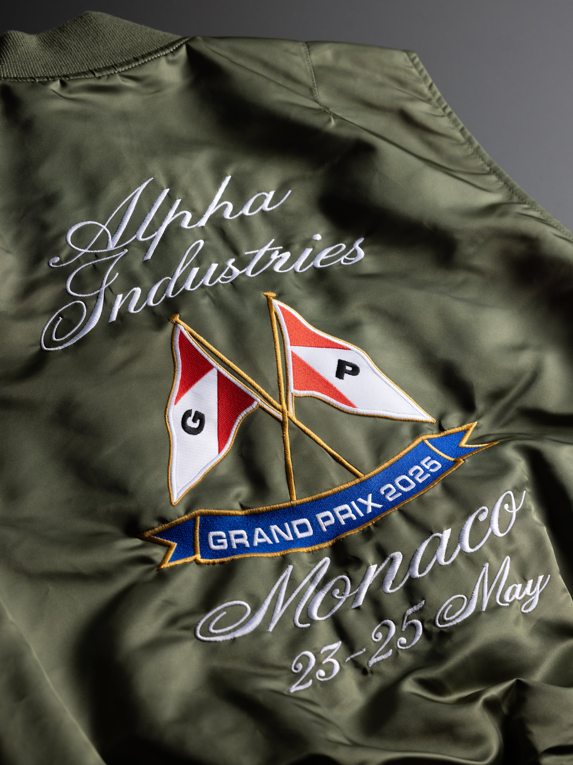 Monaco Grand Prix Private Waters MA-1 Vest-Jacken & Mäntel-Alpha Industries-OUTLET-ARCHIVIST-ARCHIVE-SALE