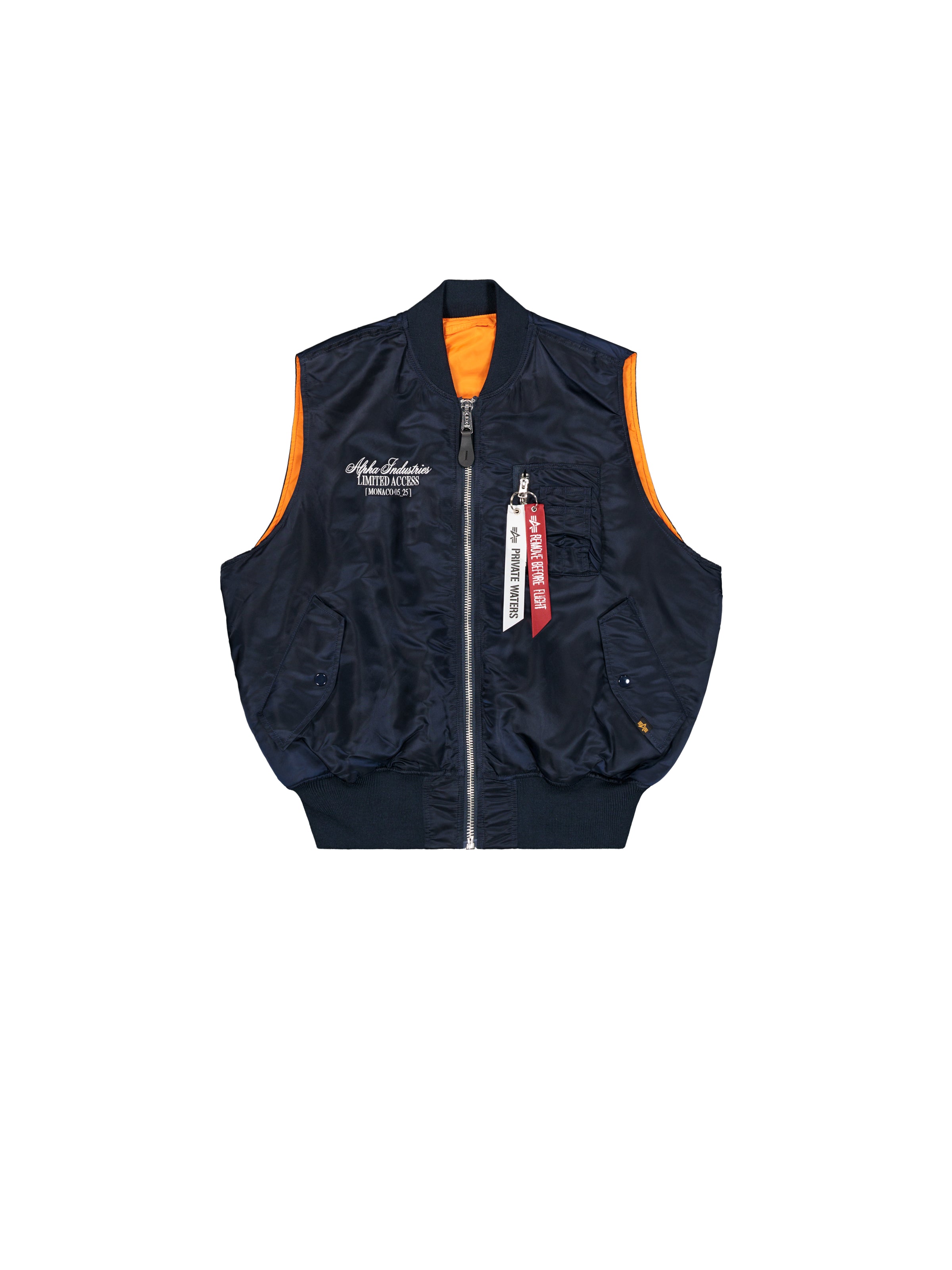 Monaco Grand Prix Private Waters MA-1 Vest-Jacken & Mäntel-Alpha Industries-OUTLET-ARCHIVIST-ARCHIVE-SALE