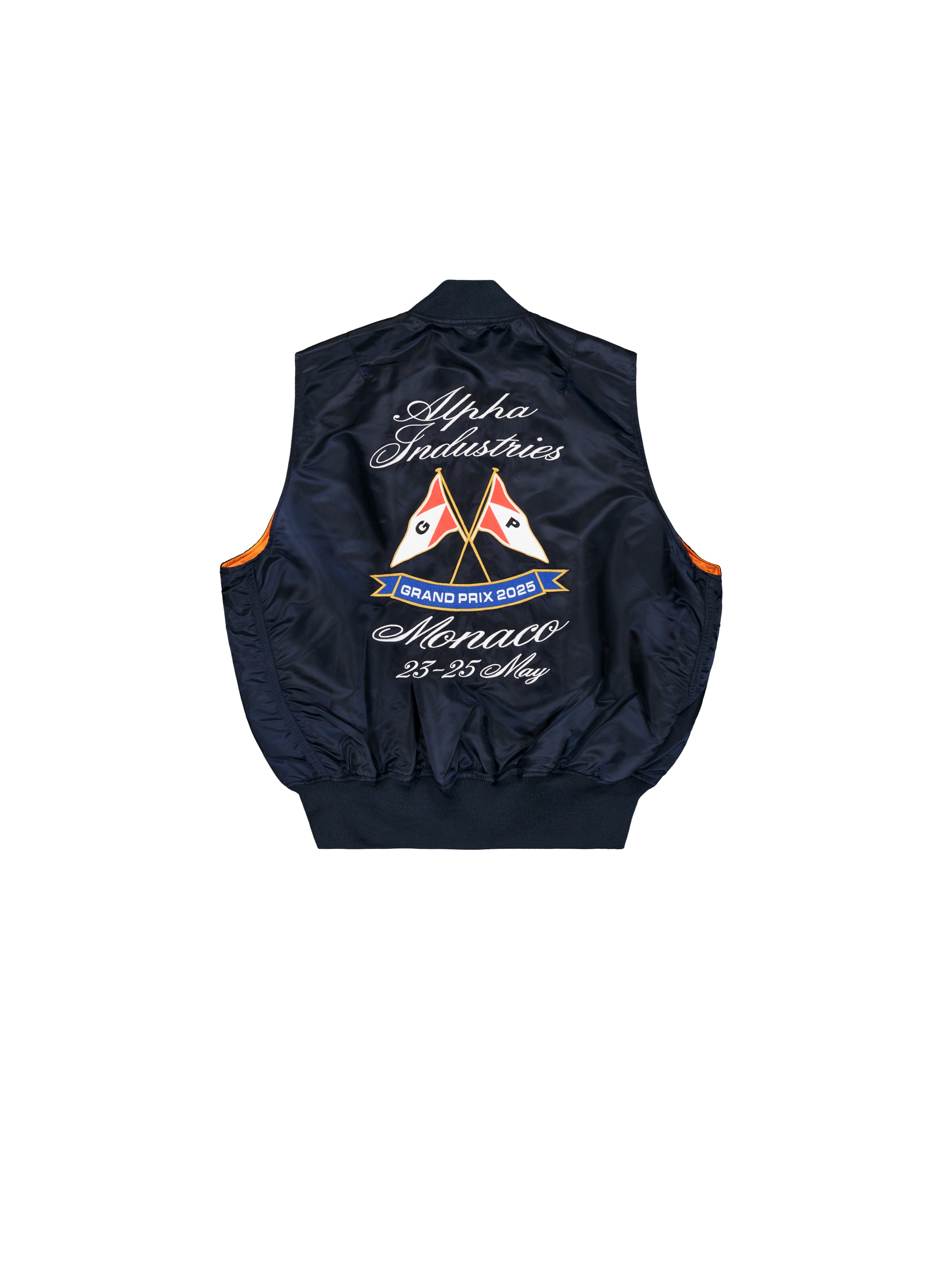 Monaco Grand Prix Private Waters MA-1 Vest-Jacken & Mäntel-Alpha Industries-OUTLET-ARCHIVIST-ARCHIVE-SALE
