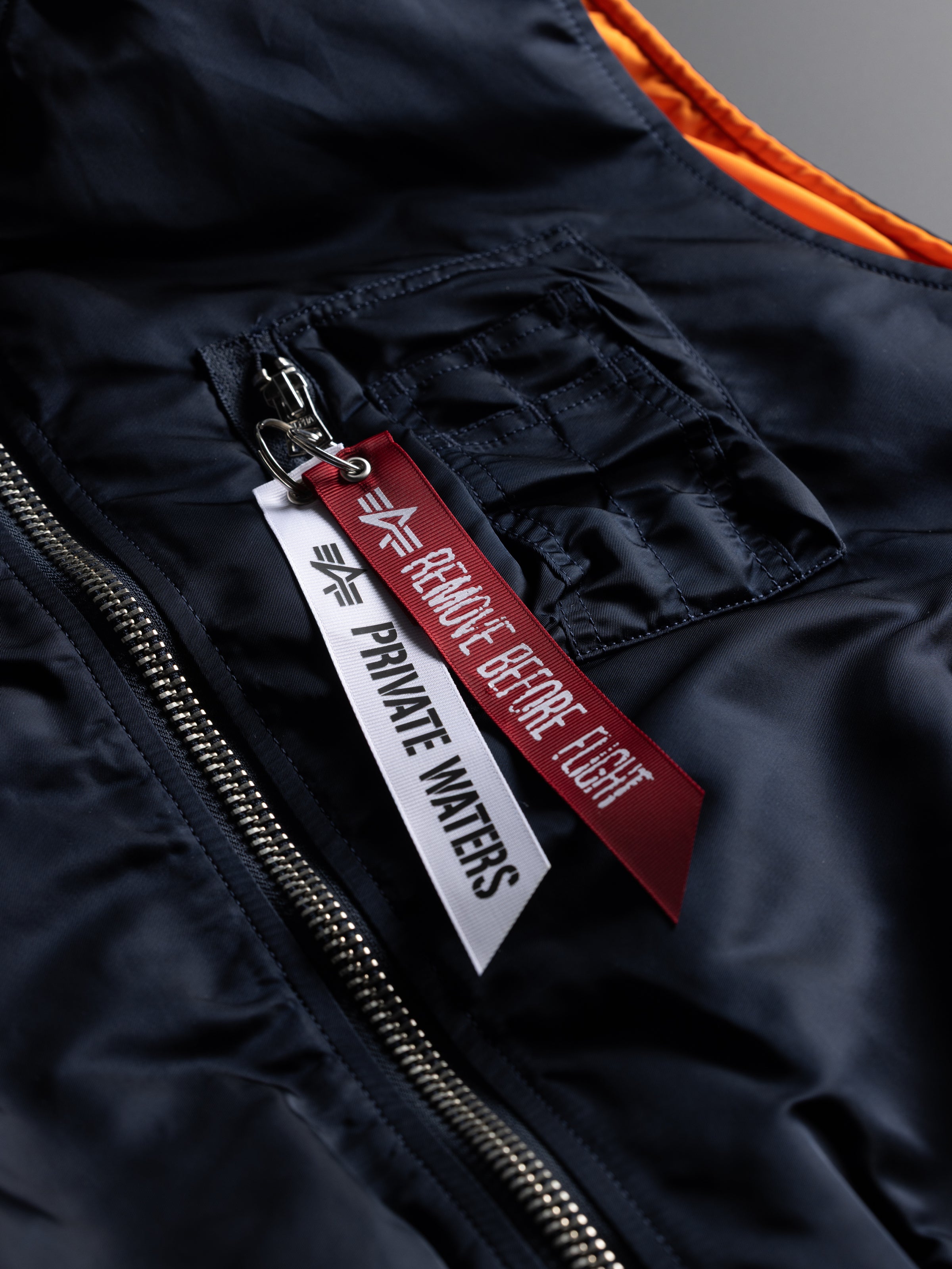 Monaco Grand Prix Private Waters MA-1 Vest-Jacken & Mäntel-Alpha Industries-OUTLET-ARCHIVIST-ARCHIVE-SALE