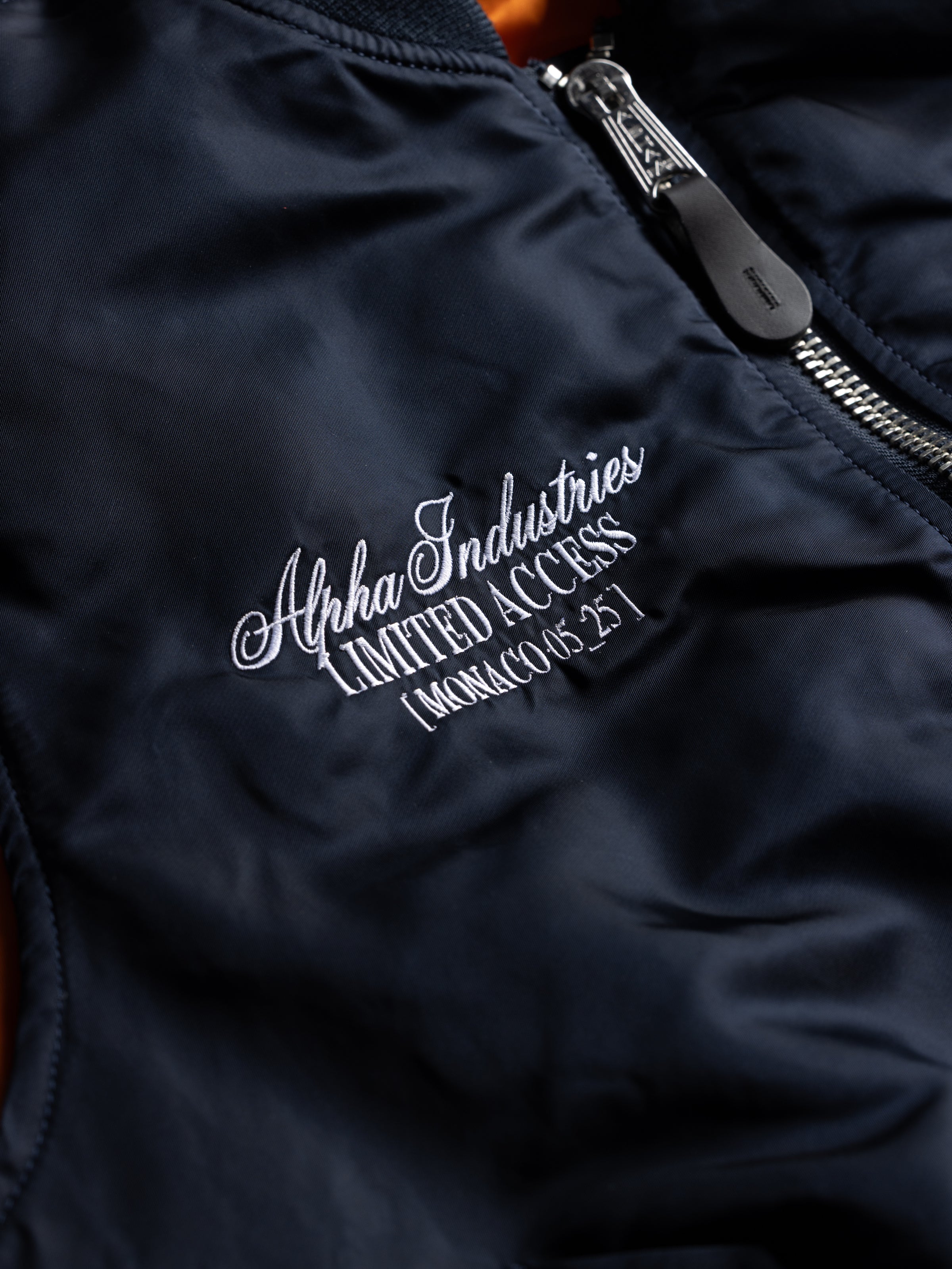 Monaco Grand Prix Private Waters MA-1 Vest-Jacken & Mäntel-Alpha Industries-OUTLET-ARCHIVIST-ARCHIVE-SALE