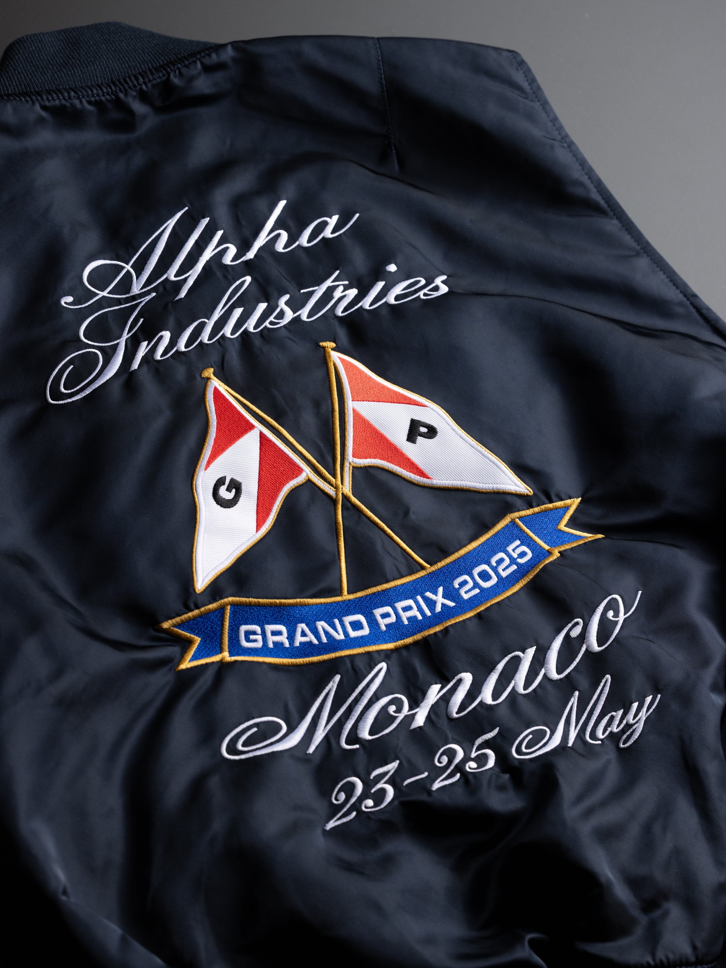 Monaco Grand Prix Private Waters MA-1 Vest-Jacken & Mäntel-Alpha Industries-OUTLET-ARCHIVIST-ARCHIVE-SALE