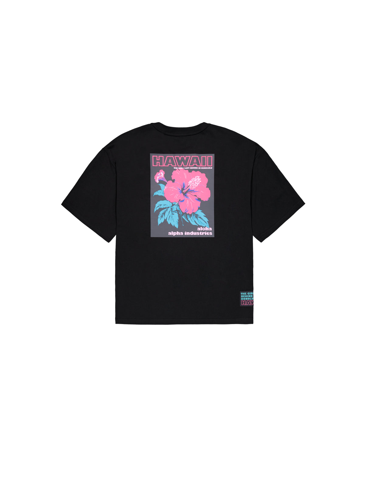 Aloha Flower Backprint T-Shirt