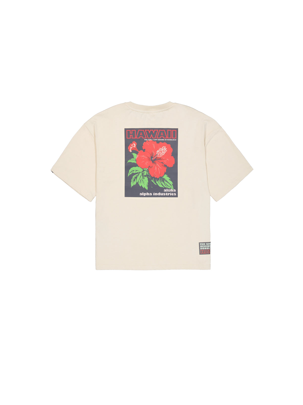 Aloha Flower Backprint T-Shirt