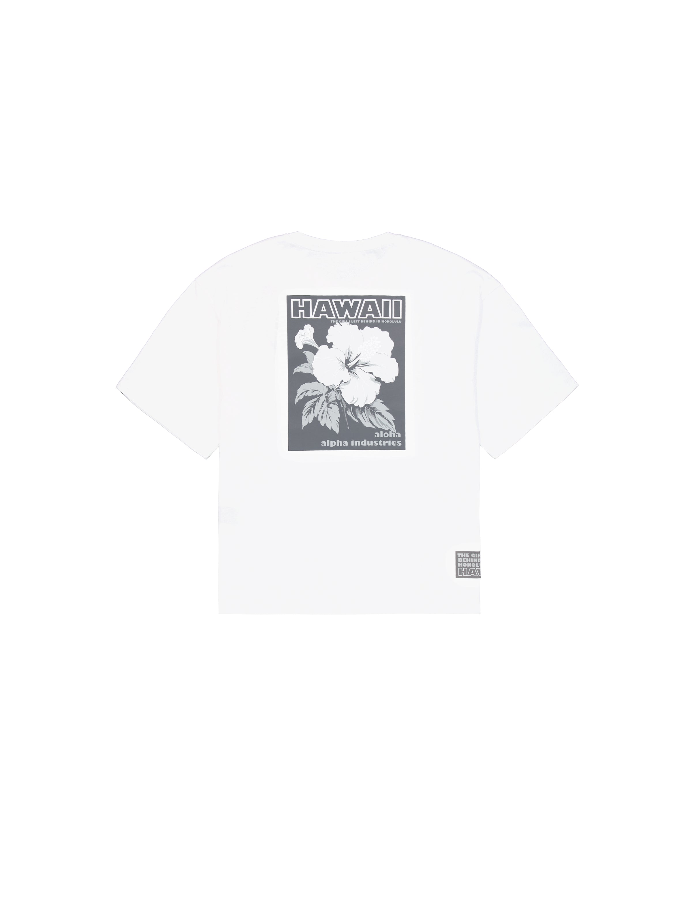 Aloha Flower Backprint T-Shirt