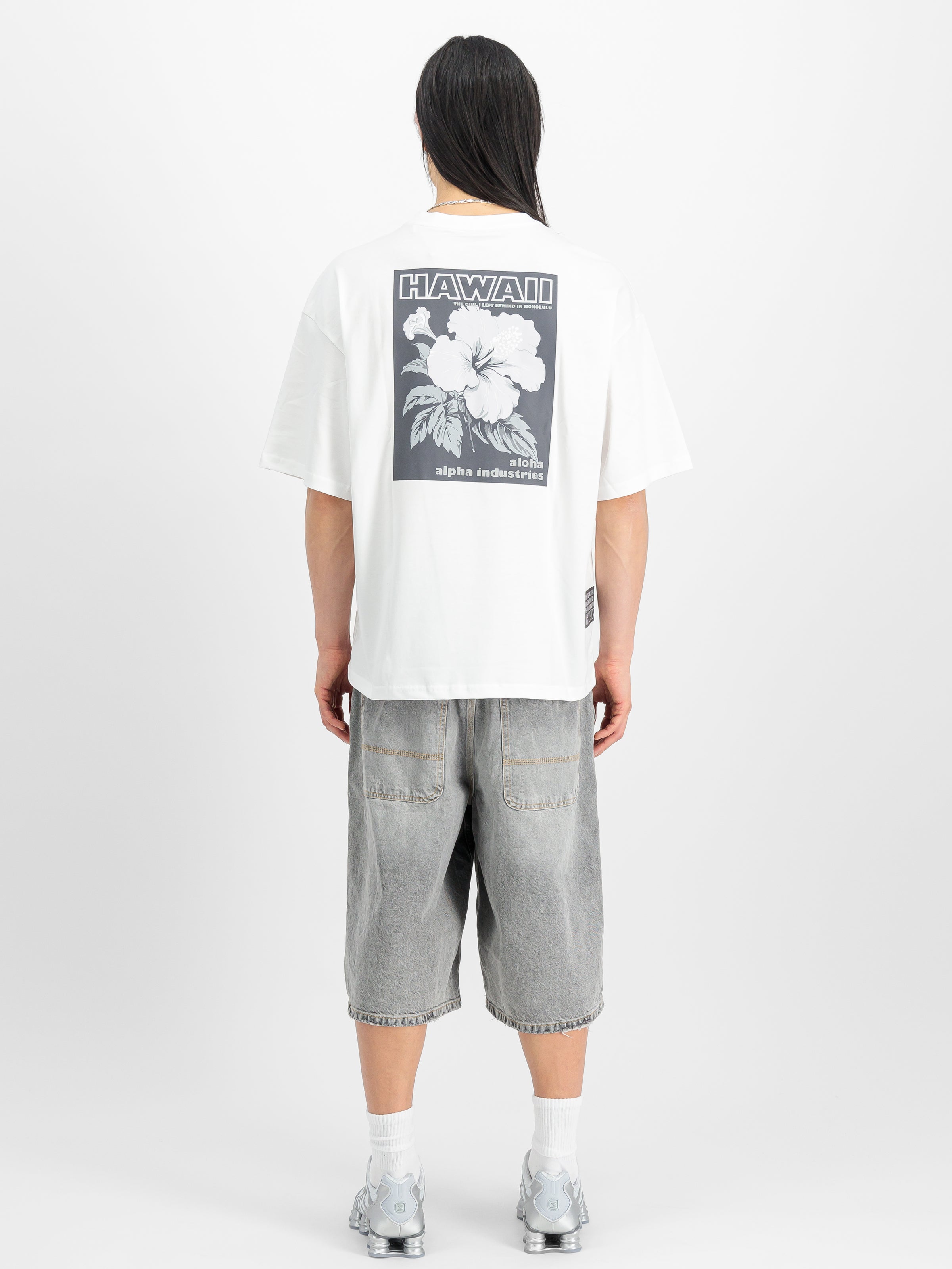 Aloha Flower Backprint T-Shirt