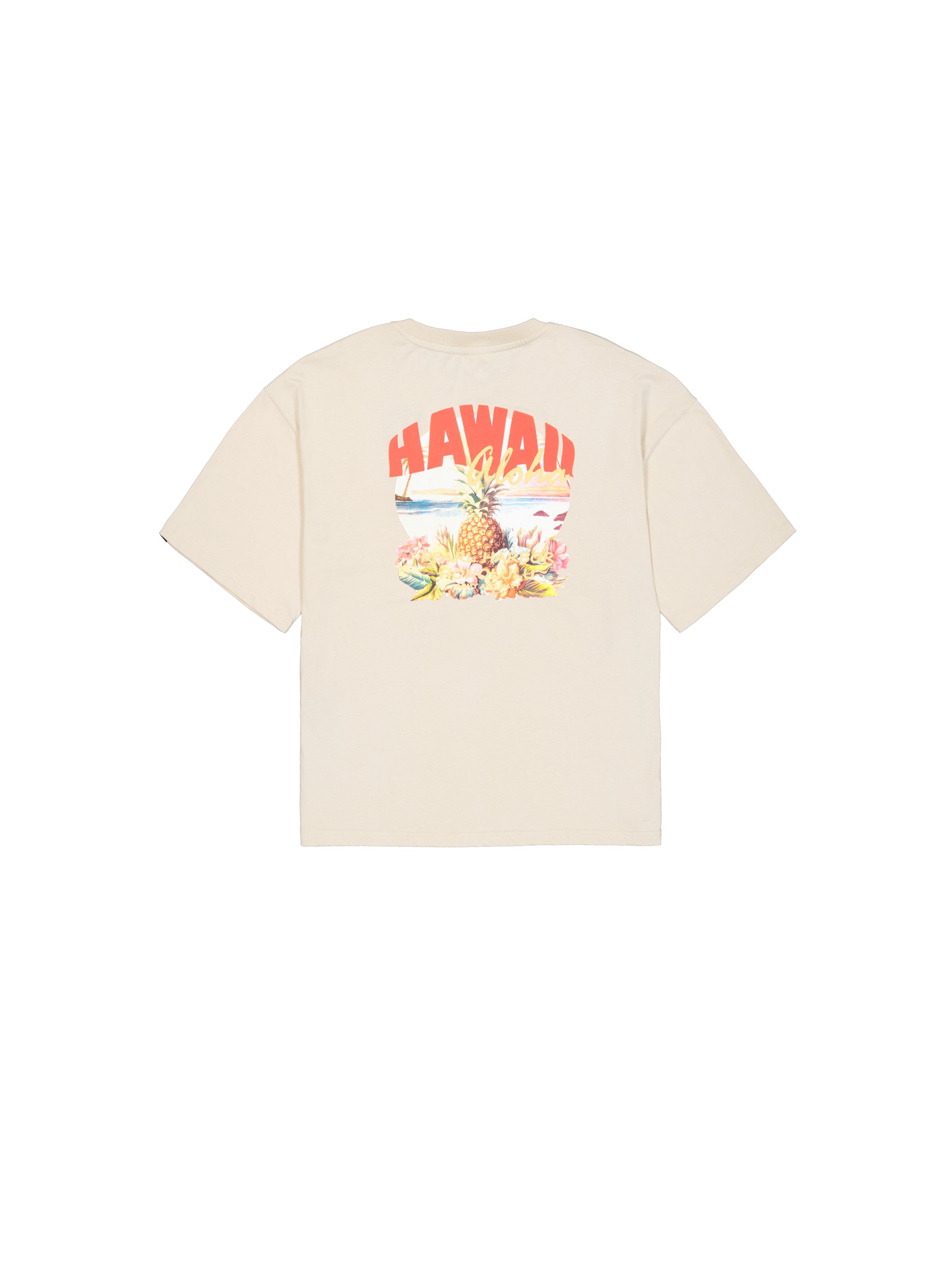 Hawaii Aloha Backprint T-Shirt