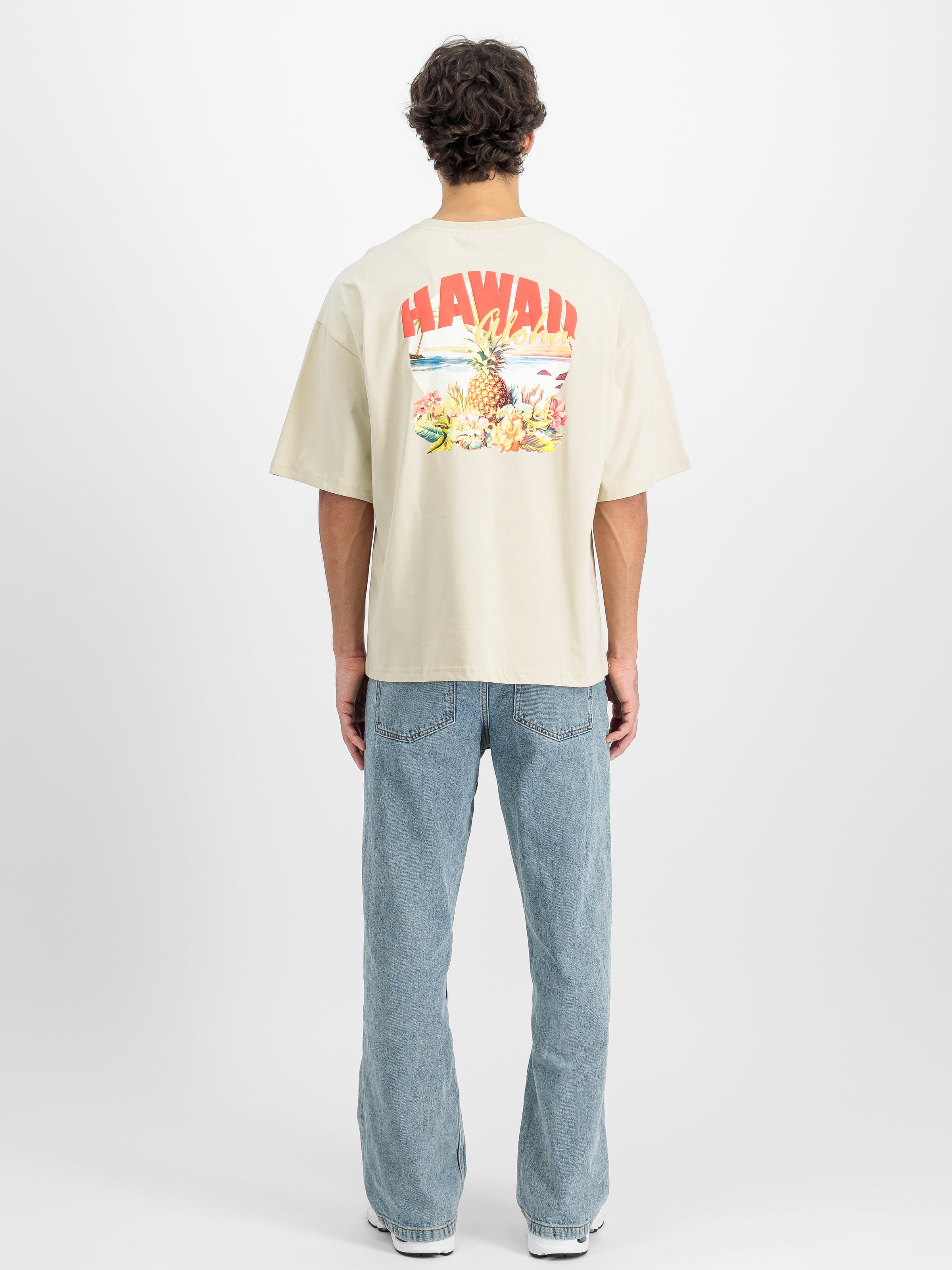 Hawaii Aloha Backprint T-Shirt