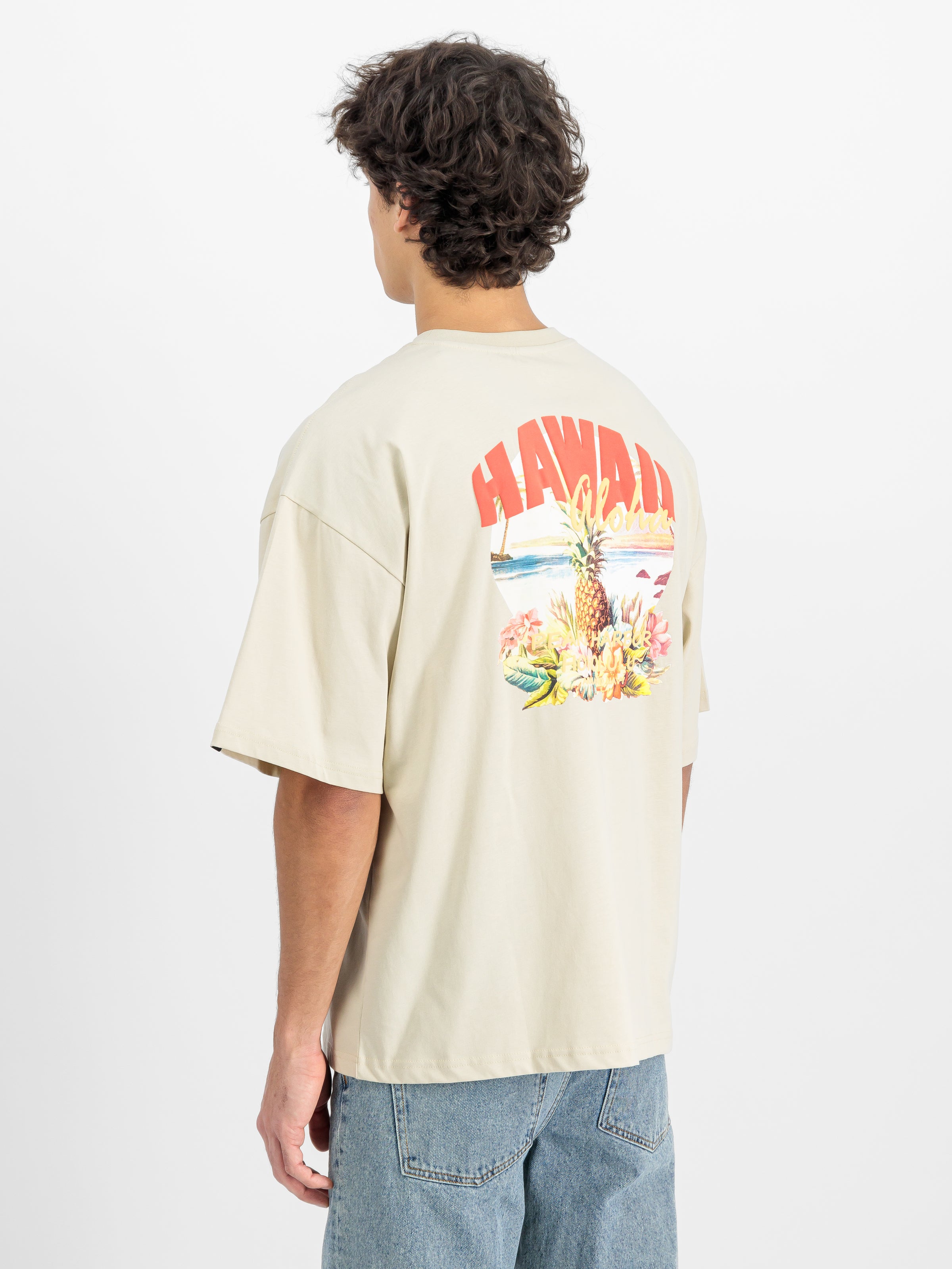 Hawaii Aloha Backprint T-Shirt