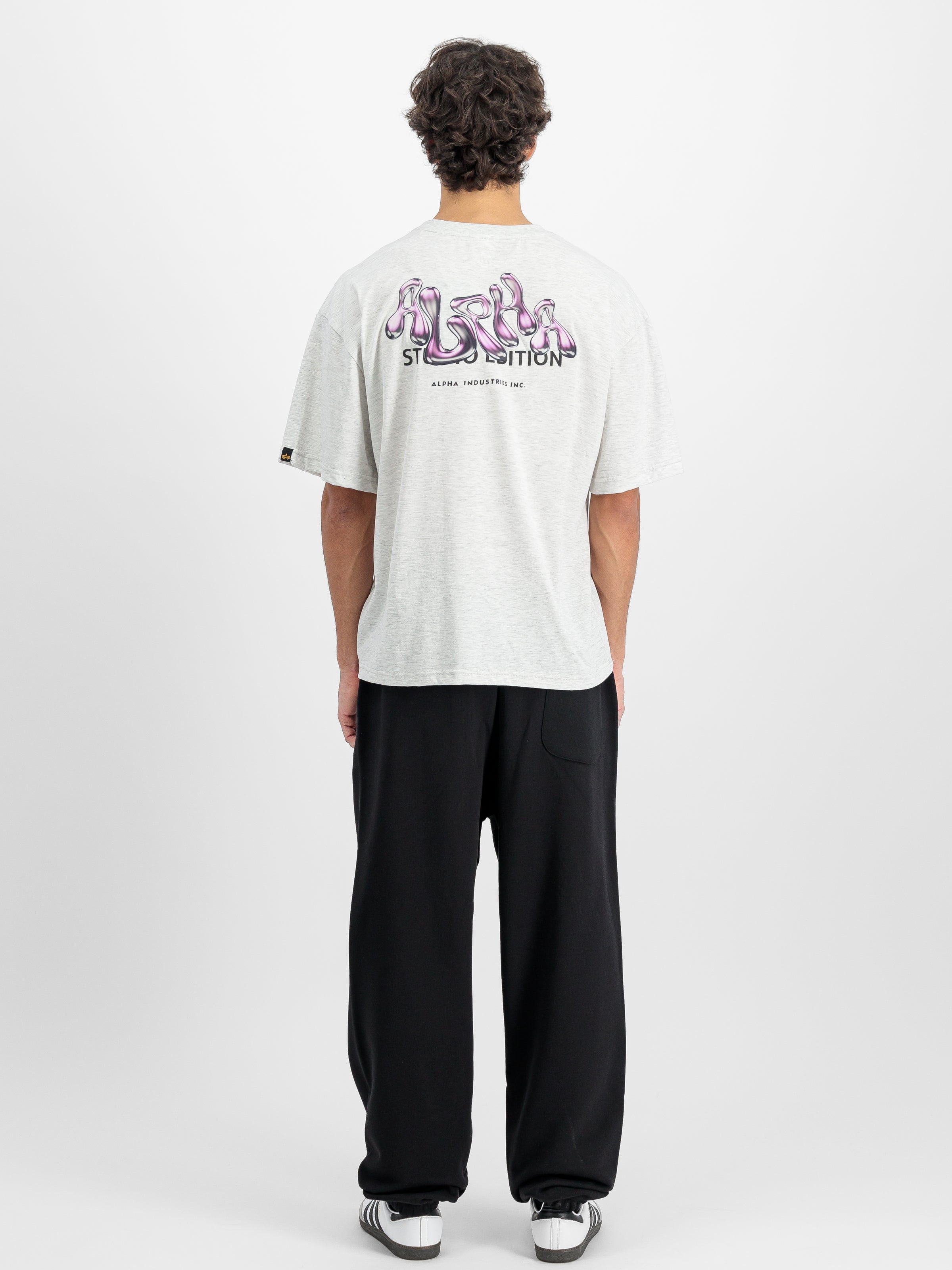 Studio Edition Backprint T-Shirt-Shirts-Alpha Industries-OUTLET-ARCHIVIST-ARCHIVE-SALE