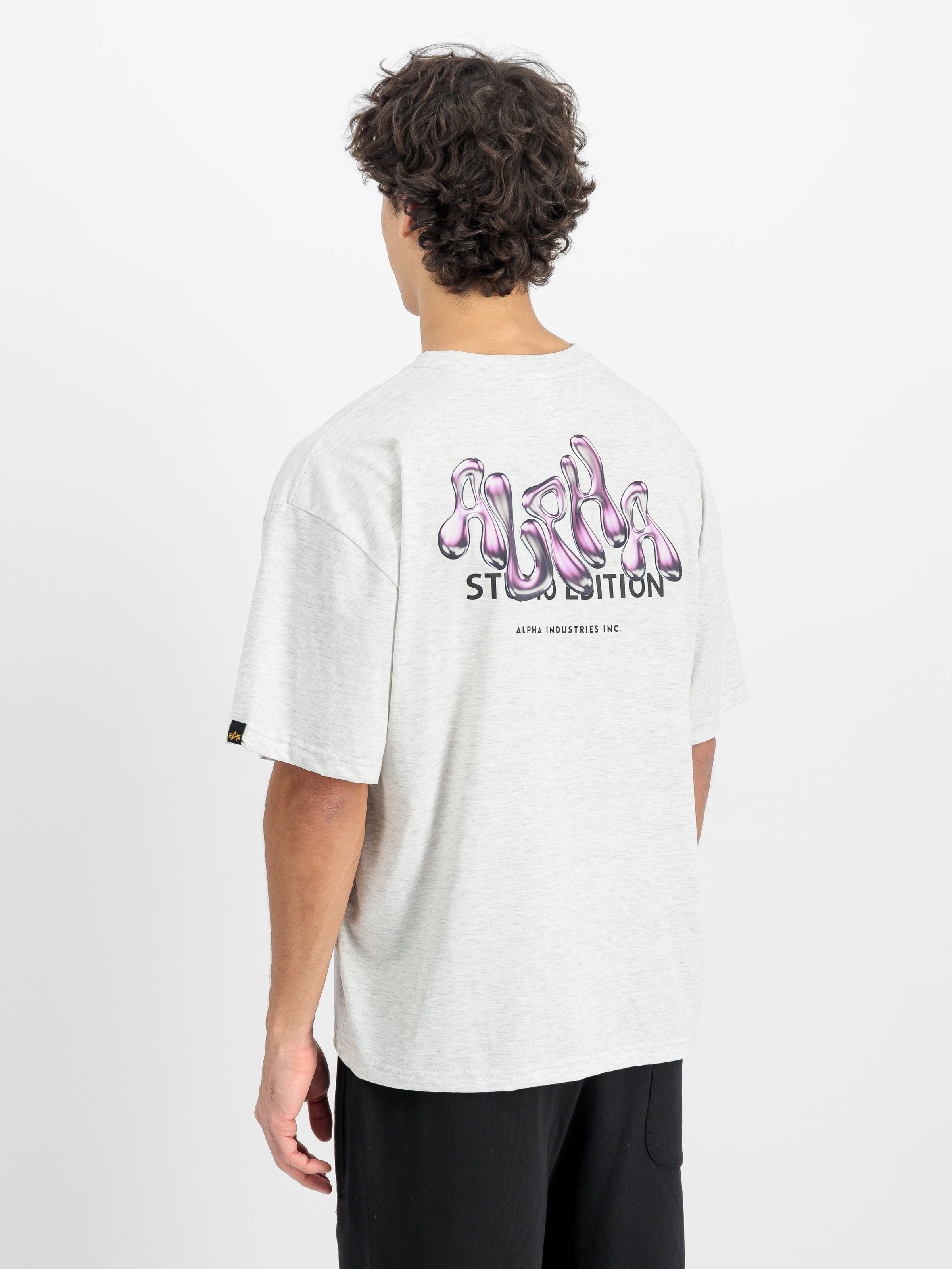 Studio Edition Backprint T-Shirt-Shirts-Alpha Industries-OUTLET-ARCHIVIST-ARCHIVE-SALE