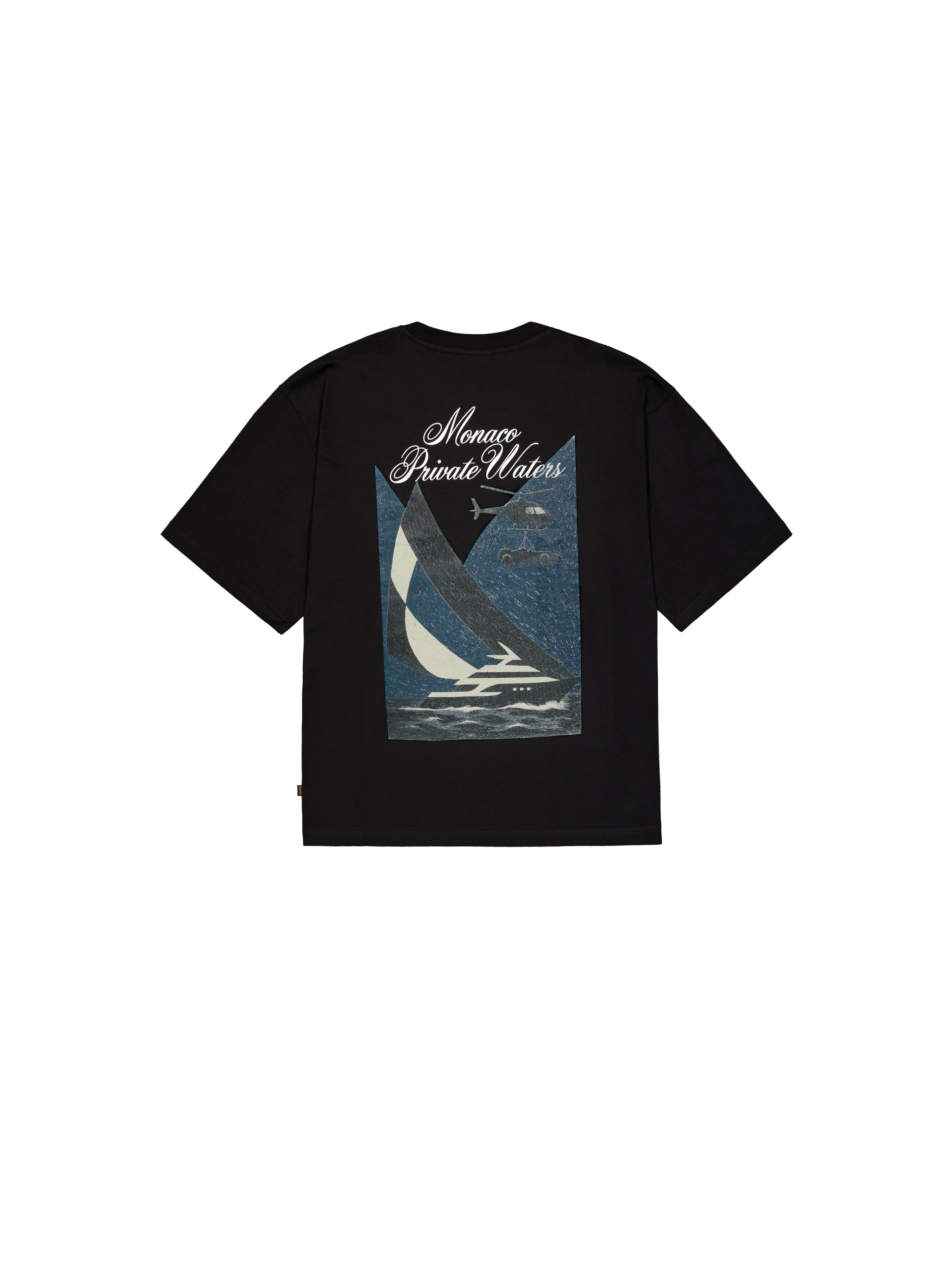 Monaco Grand Prix Private Waters T-Shirt-Shirts-Alpha Industries-OUTLET-ARCHIVIST-ARCHIVE-SALE