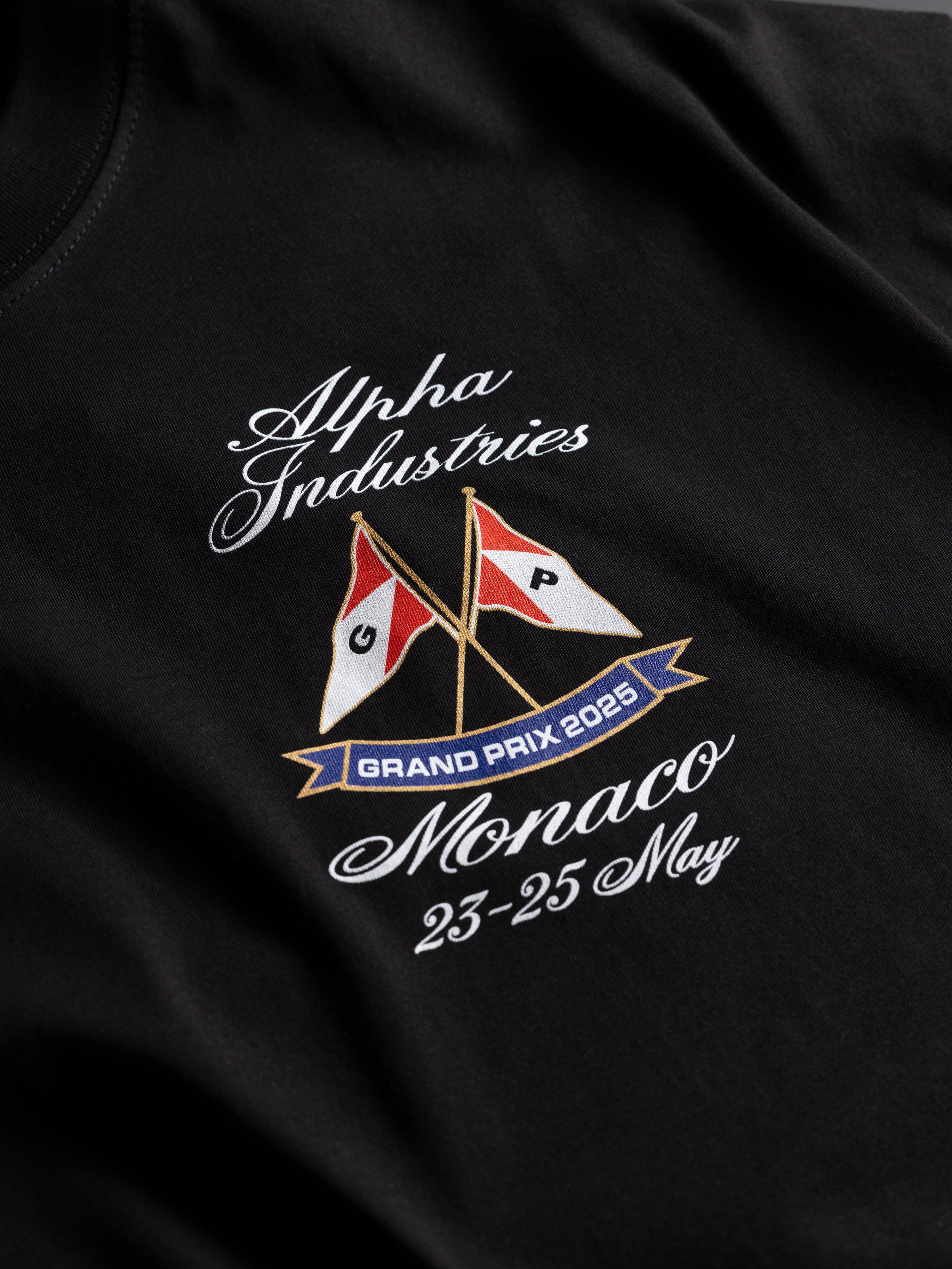 Monaco Grand Prix Private Waters T-Shirt-Shirts-Alpha Industries-OUTLET-ARCHIVIST-ARCHIVE-SALE