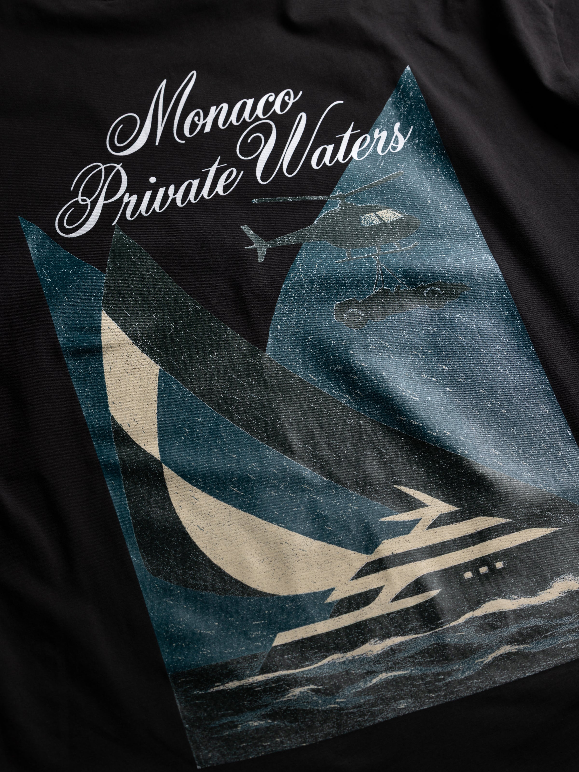 Monaco Grand Prix Private Waters T-Shirt-Shirts-Alpha Industries-OUTLET-ARCHIVIST-ARCHIVE-SALE