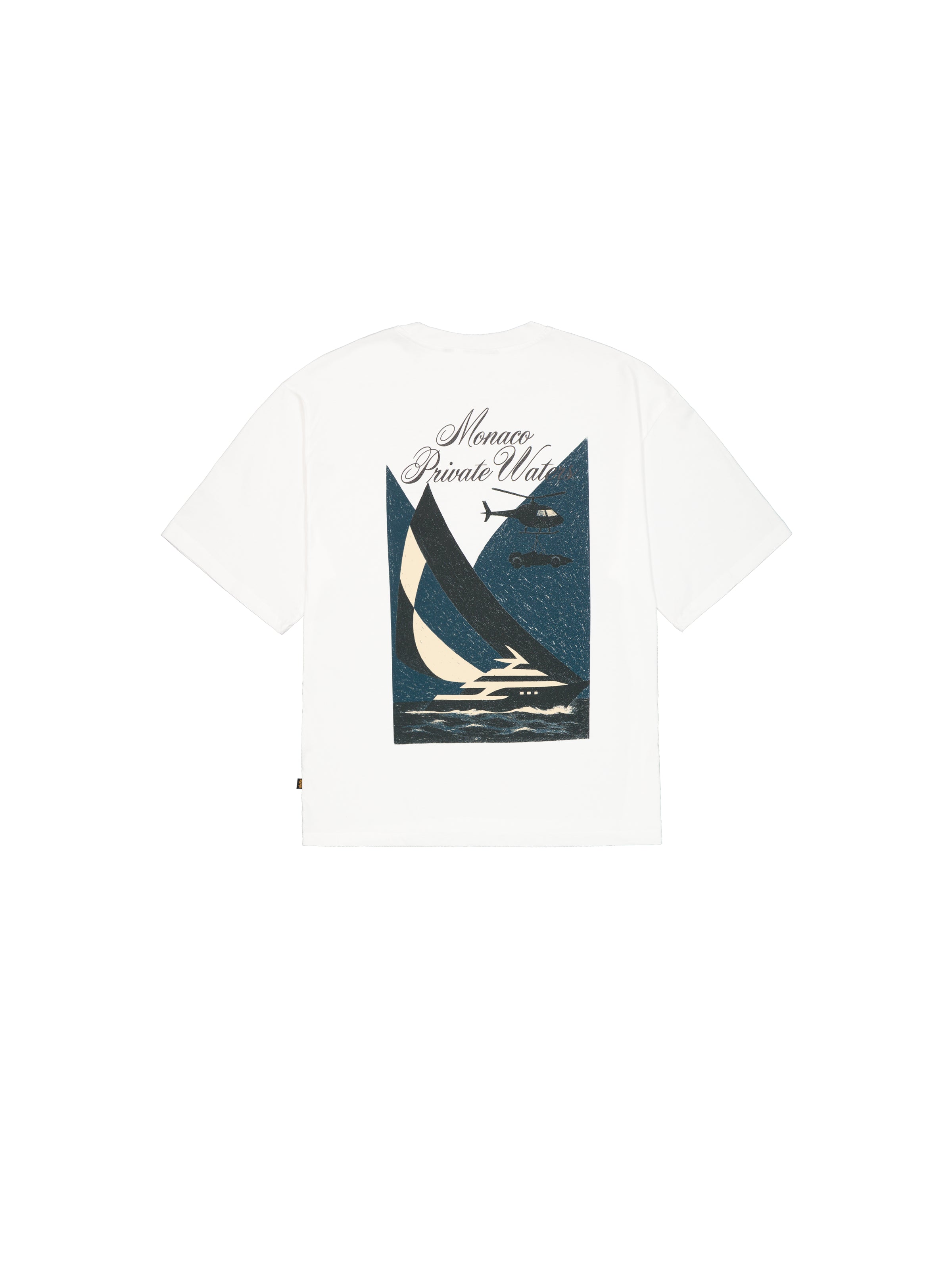 Monaco Grand Prix Private Waters T-Shirt-Shirts-Alpha Industries-OUTLET-ARCHIVIST-ARCHIVE-SALE