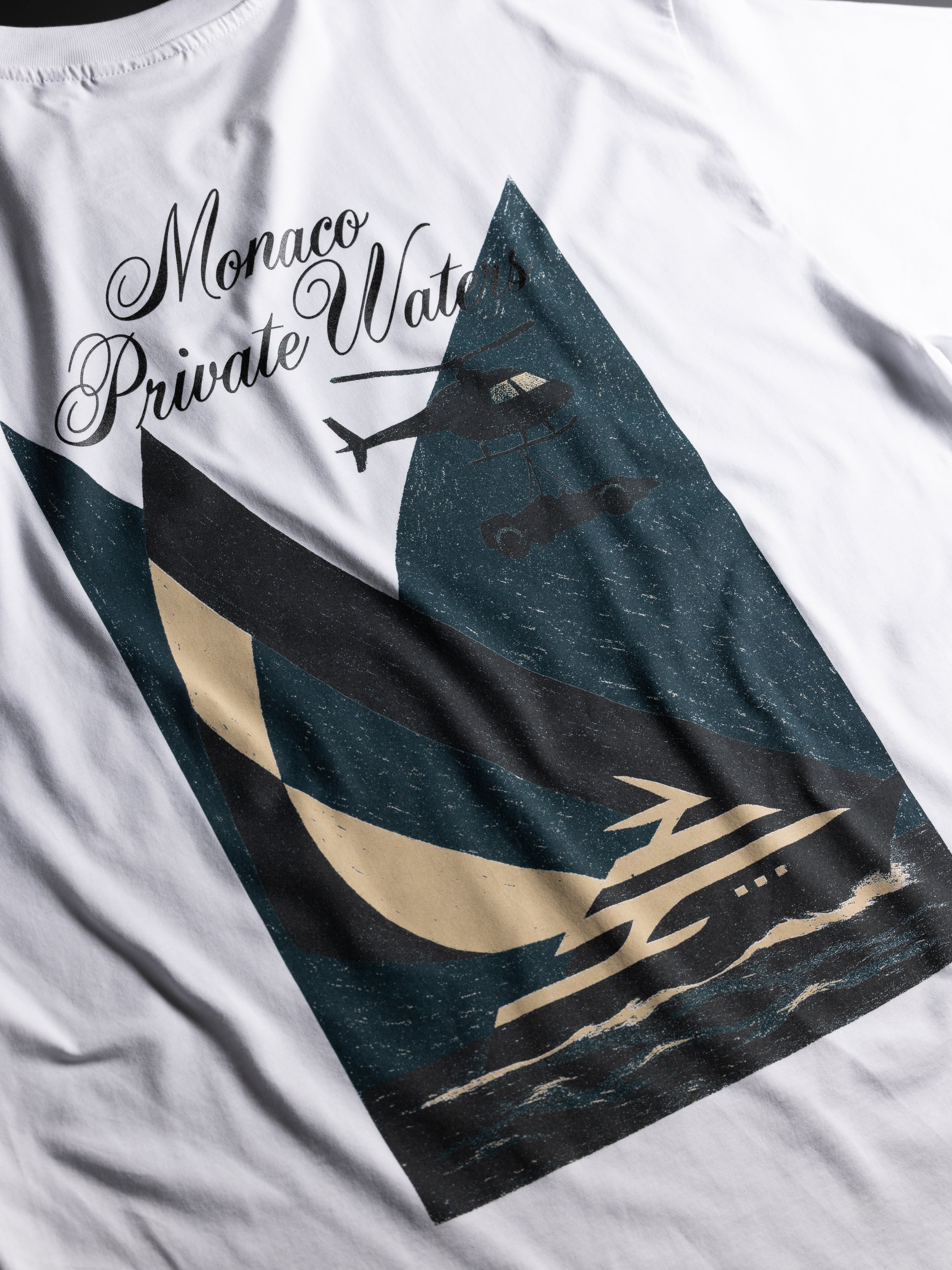 Monaco Grand Prix Private Waters T-Shirt-Shirts-Alpha Industries-OUTLET-ARCHIVIST-ARCHIVE-SALE