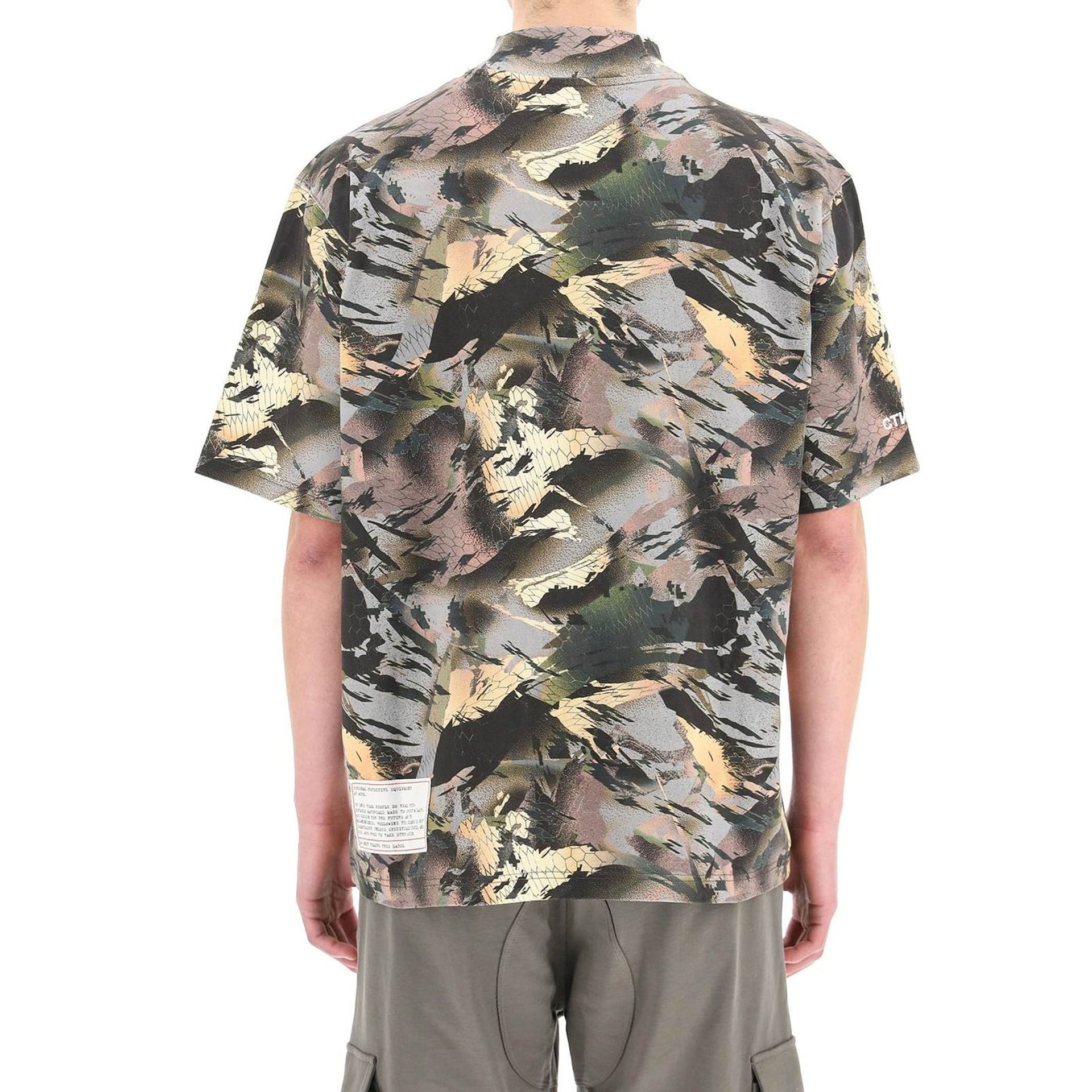 Heron Preston-Heron Preston Camouflage Print T-shirt-MEN CLOTHING-Black-Deal-Outlet-by-ARCHIVIST