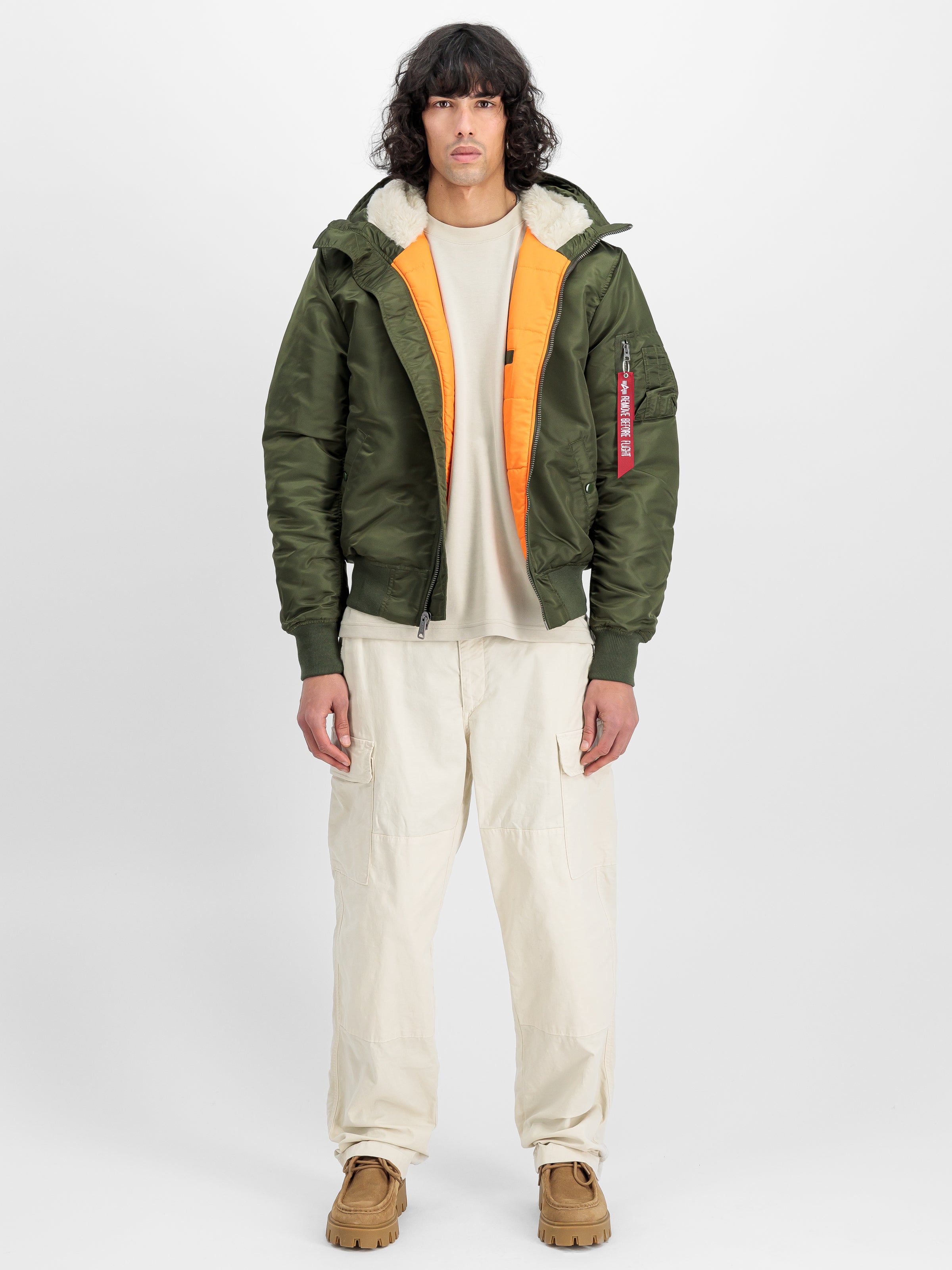 MA-1 Hooded Bomber Jacket-Jacken & Mäntel-Alpha Industries-OUTLET-ARCHIVIST-ARCHIVE-SALE