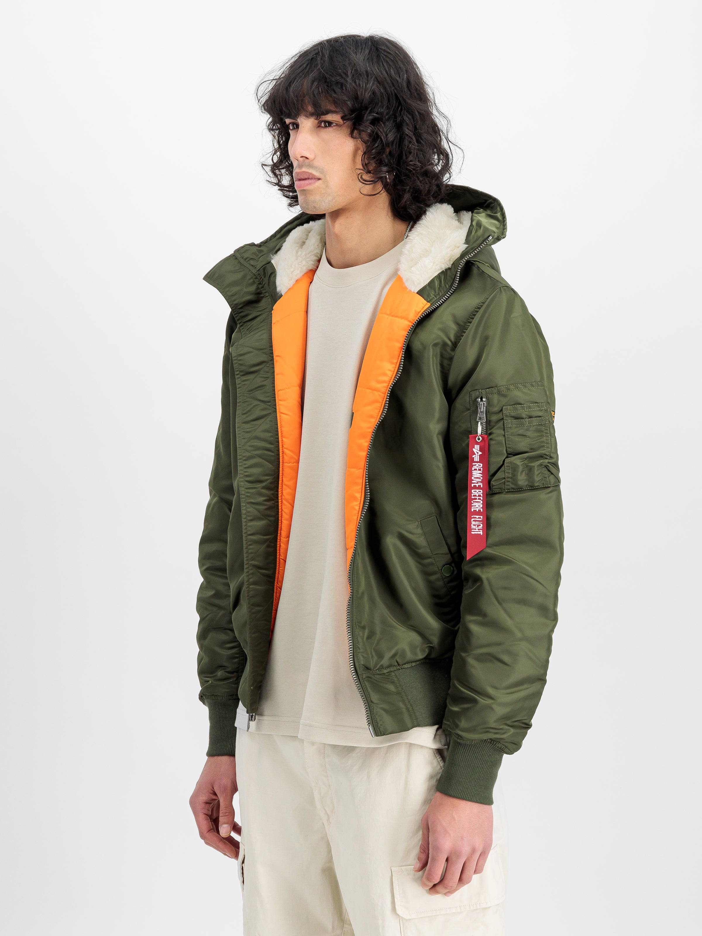 MA-1 Hooded Bomber Jacket-Jacken & Mäntel-Alpha Industries-OUTLET-ARCHIVIST-ARCHIVE-SALE